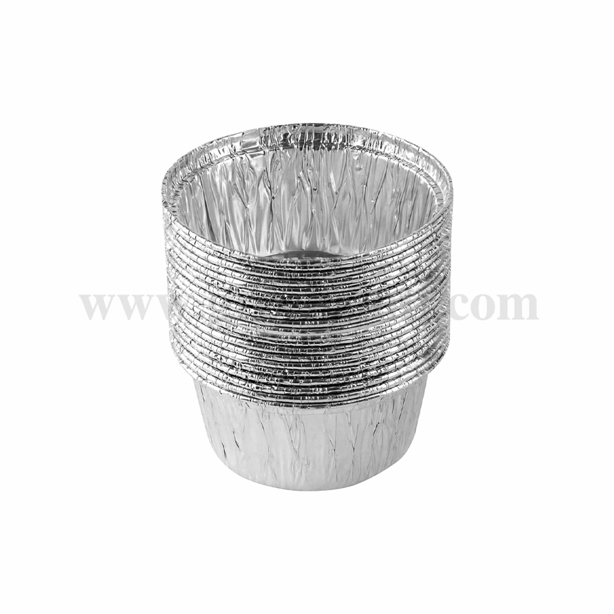 GREENS Aluminium Cake Cup D 80 x h 40 mm-125 Pcs