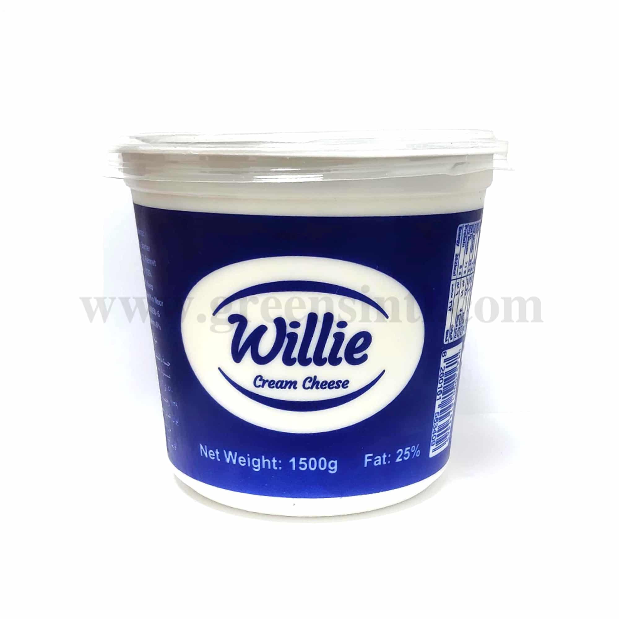 Willie Cream Cheese 1.5 Kg 
