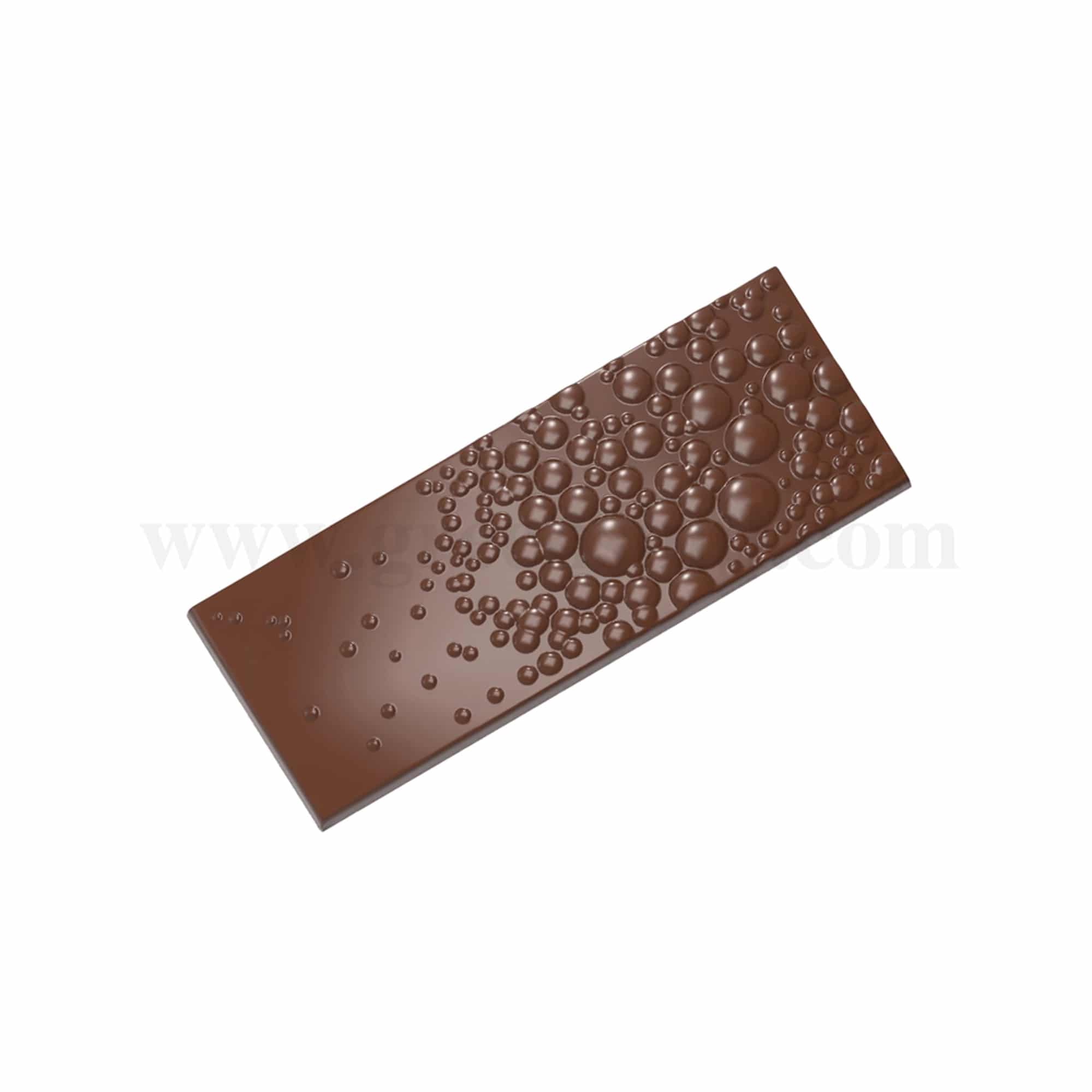 CHOCOLATE WORLD Chocolate Mould Tablet Air Bubbles-Seb Petterson 150 x 56.5 x h 11 mm