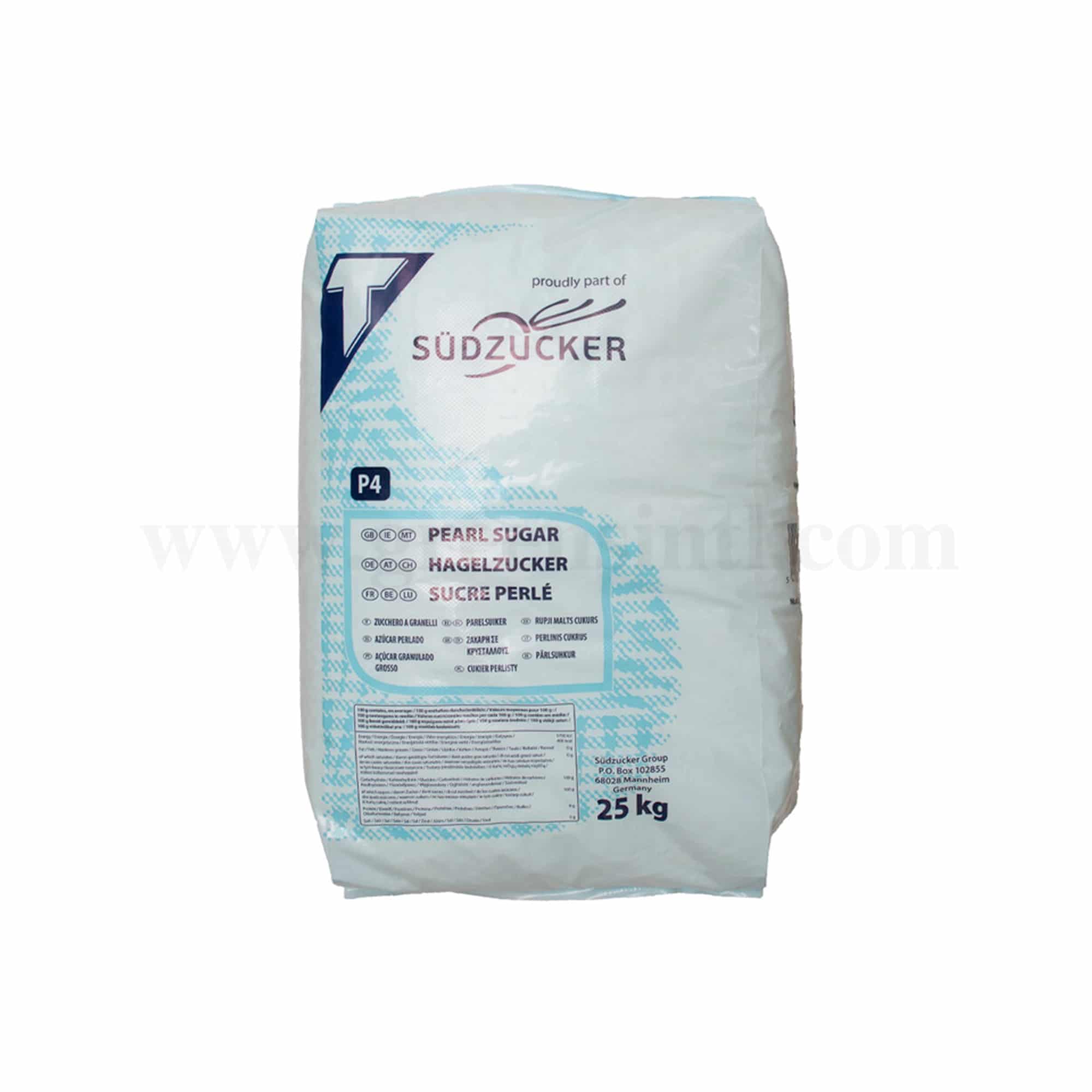 SUDZUCKER  Pearl Sugar p4 tienen - 25 Kg