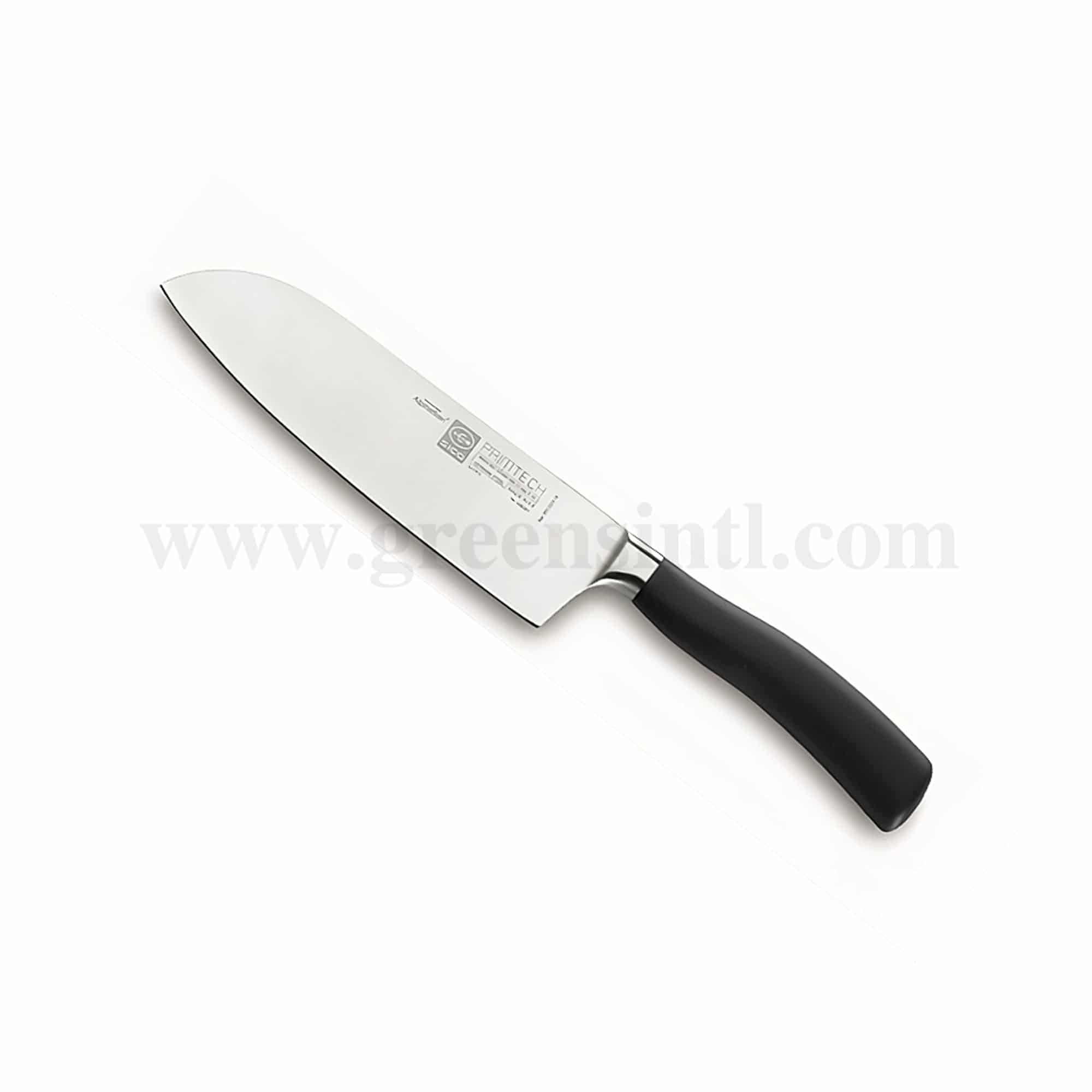 SICO PRIMETECH Santoku Knife Black 180 mm