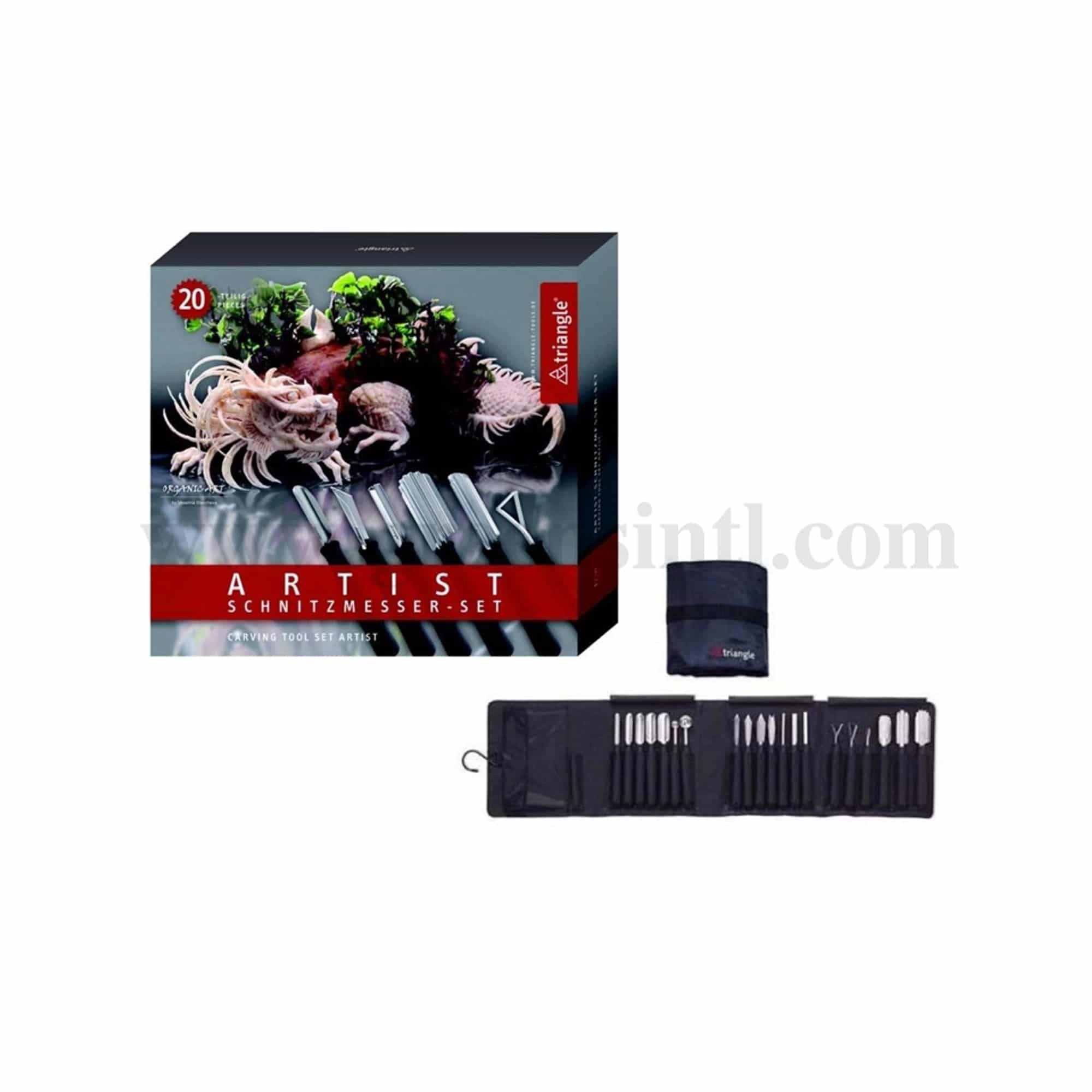 SICO Carving Tool Gourmet Set of 20