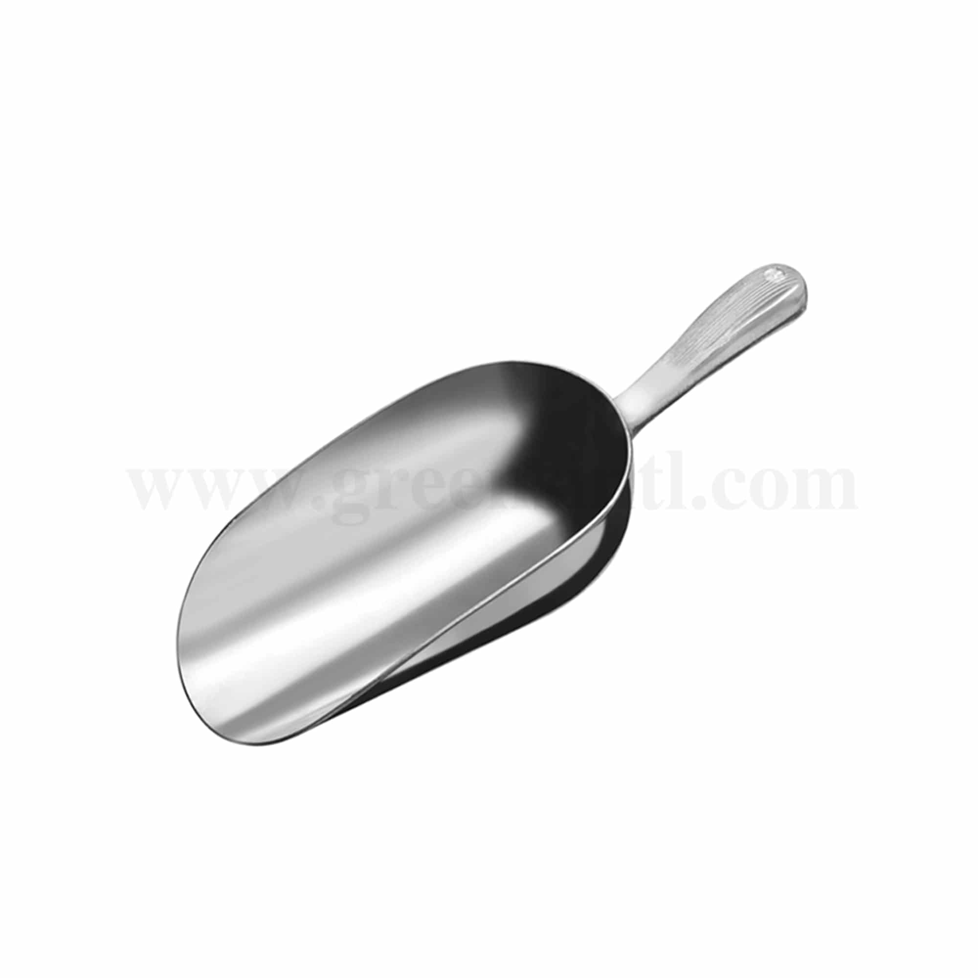 EMIL SCHMIDT Round Aluminium Flour Scoop 375 mm-1200 ml