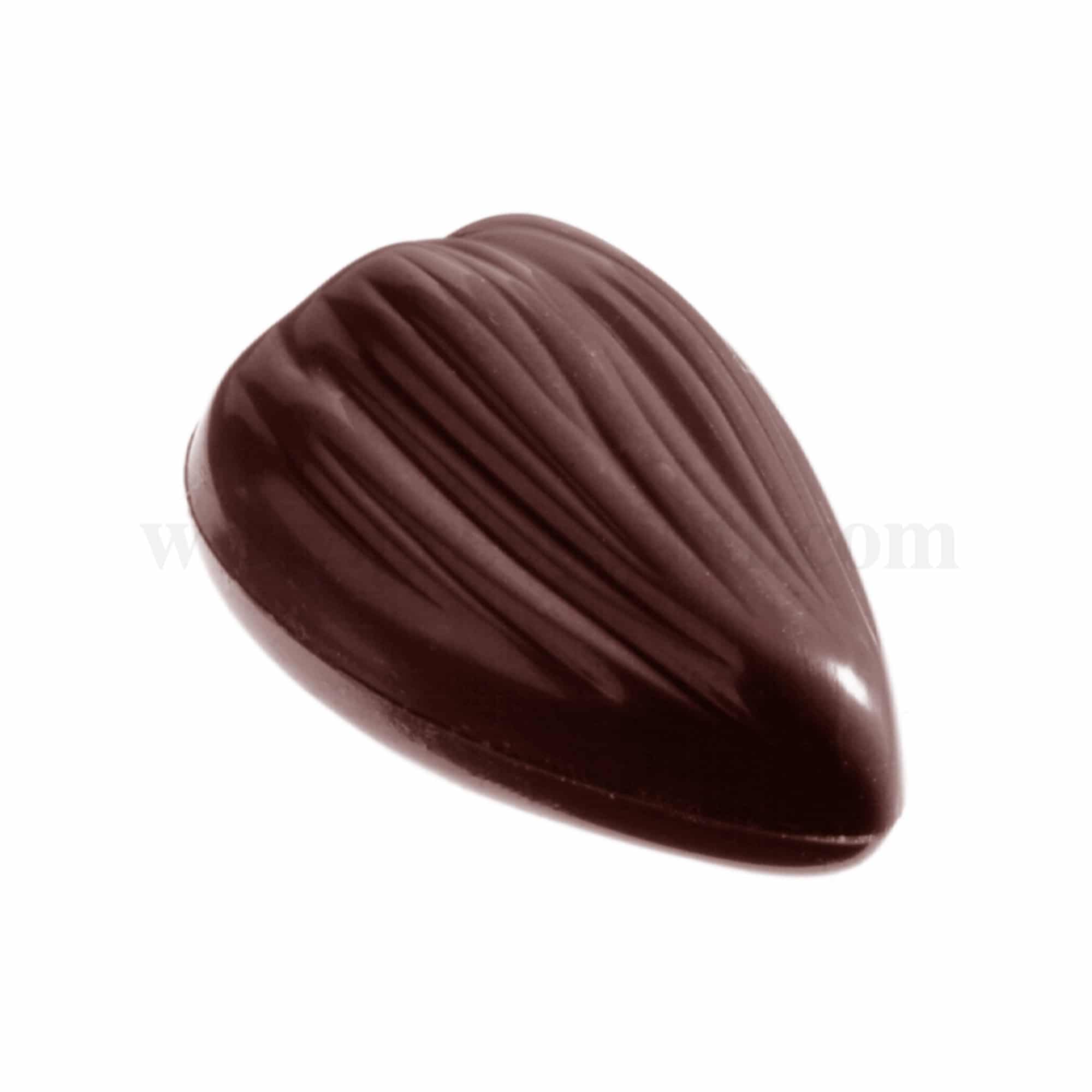 CHOCOLATE WORLD Chocolate Mould Almond kernal 41 x 30 x h 11 mm