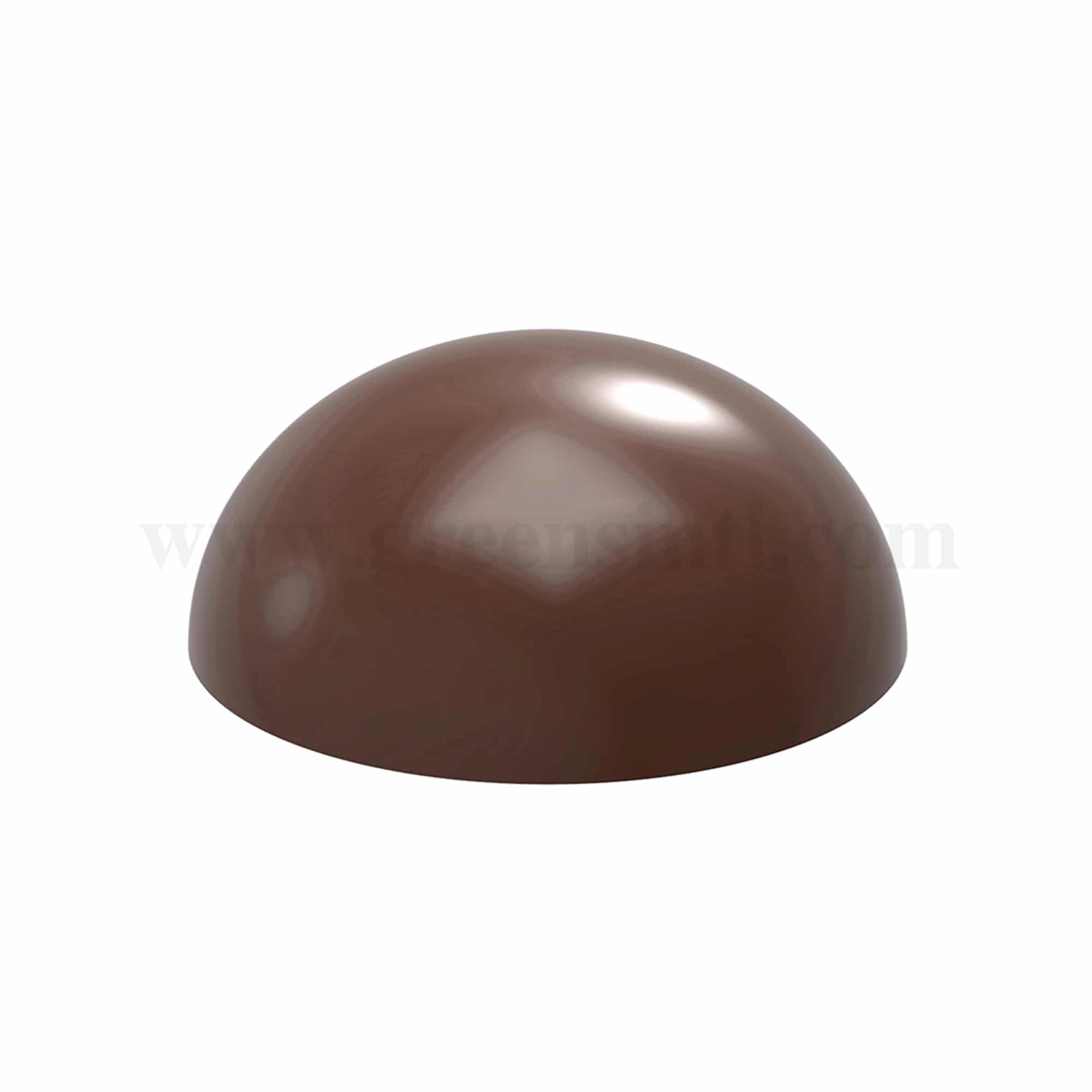 CHOCOLATE WORLD Chocolate Mould Dome 35 x 35 x h 15.5 mm