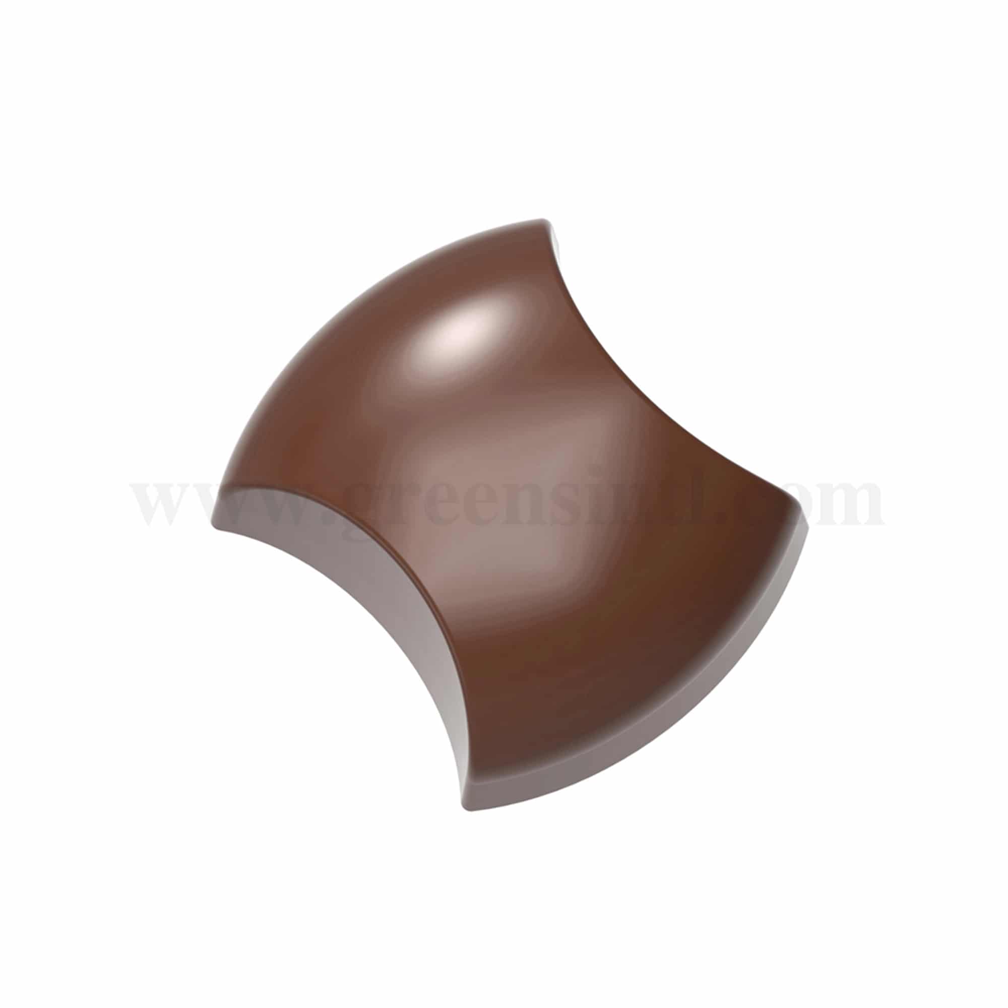 CHOCOLATE WORLD Chocolate Mould the Taster-Lana Orlova Bauer 34.5 x 29.5 x h 17mm