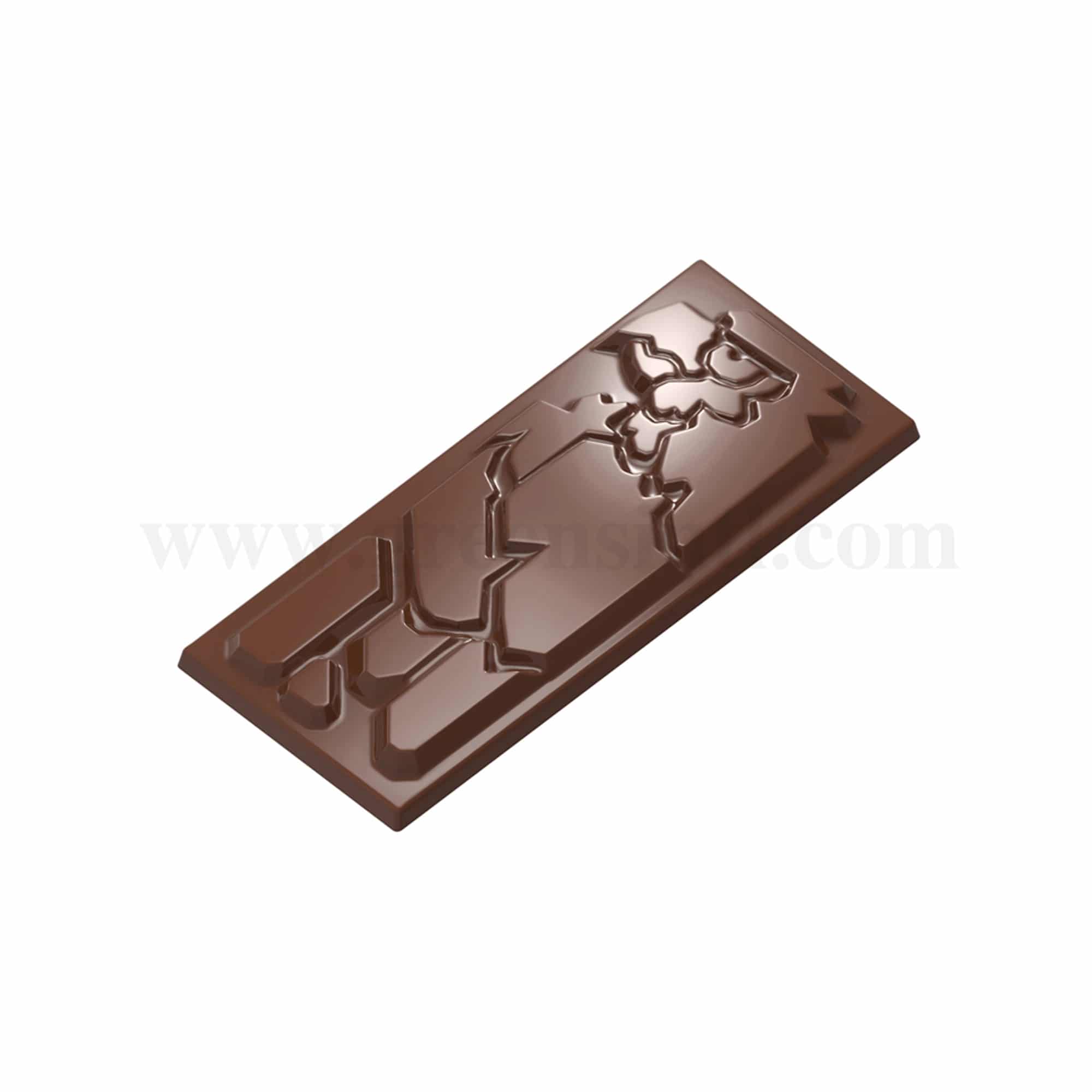 CHOCOLATE WORLD Chocolate Mould Tablet Eagle 117 x 49 x h 8 mm