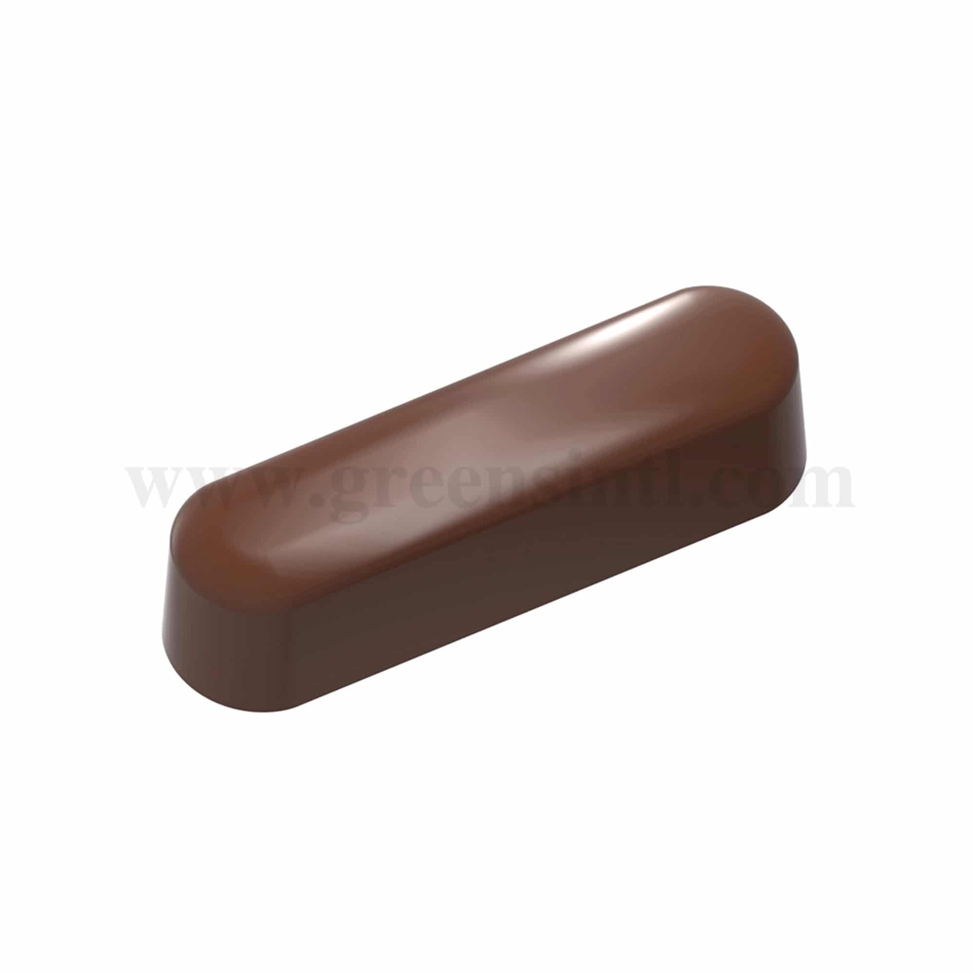 CHOCOLATE WORLD Chocolate Mould Praline Éclair-Martin Deiz 49 x 14 x h 12 mm