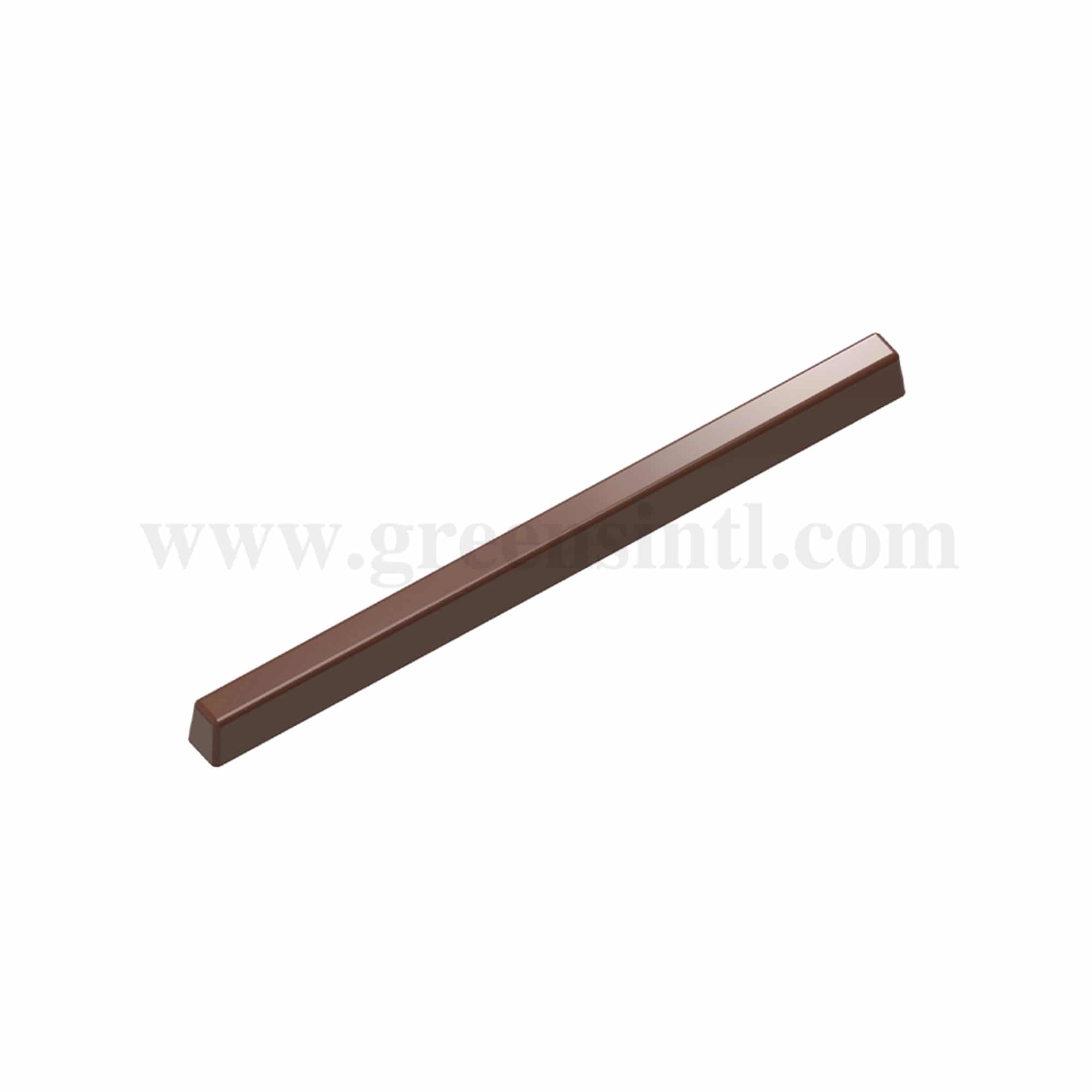 CHOCOLATE WORLD Chocolate Mould Bar Rectangular Snack-Martin Diez 115 x 7 x h 8 mm