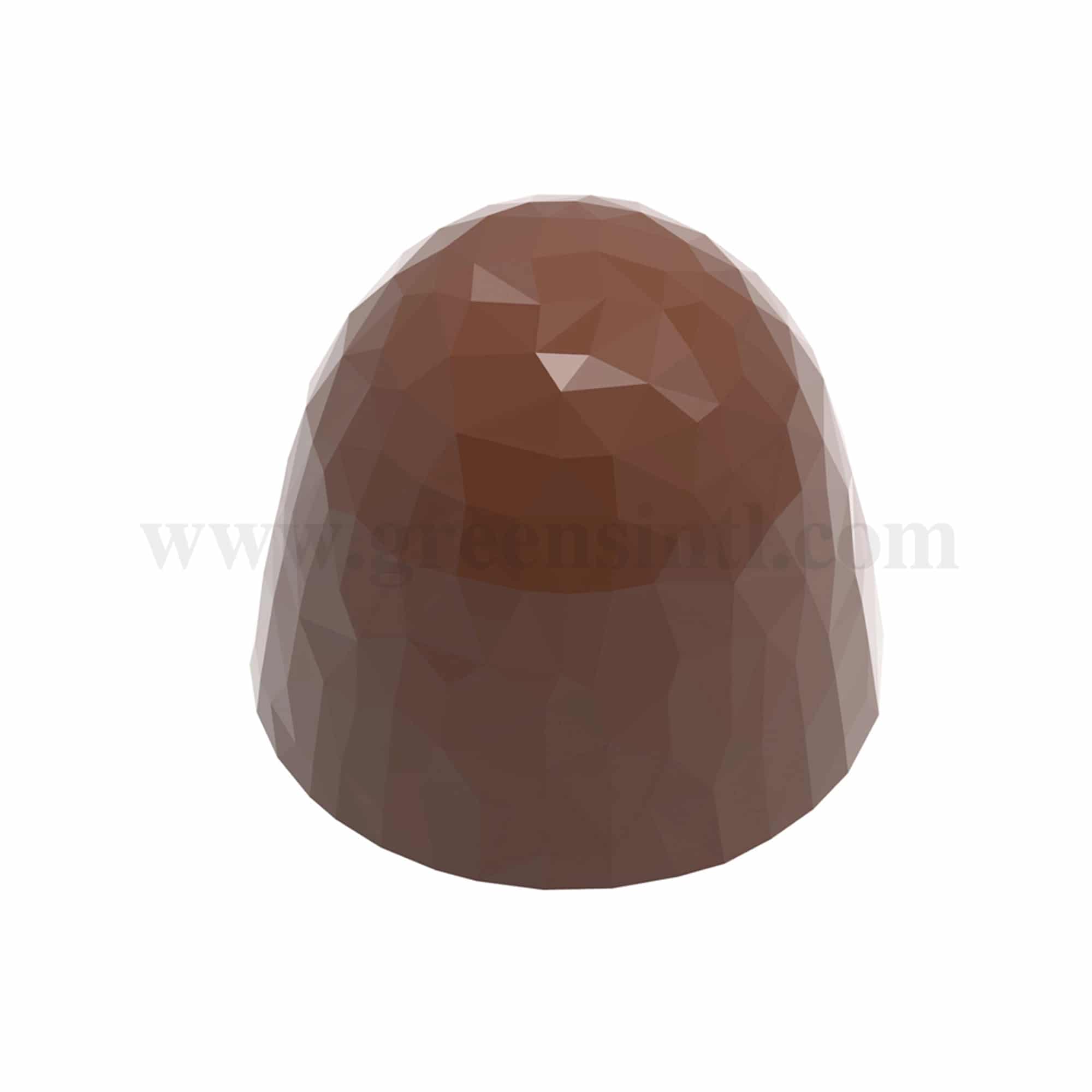 CHOCOLATE WORLD Chocolate Mould Cone Facet 29 x 29 x h 25 mm