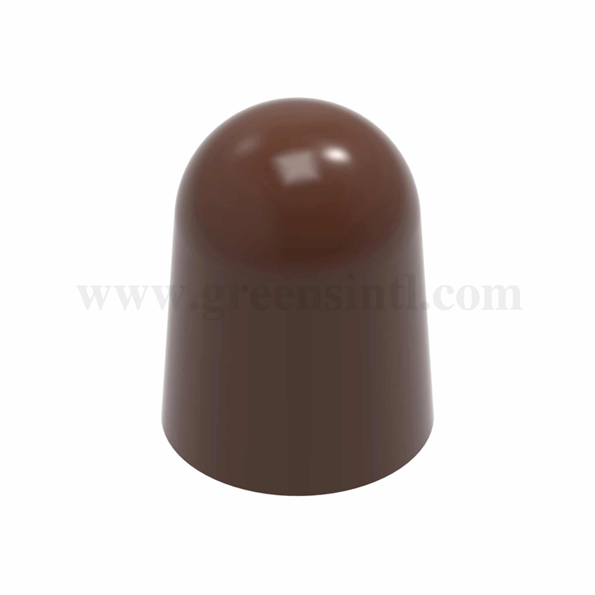 CHOCOLATE WORLD Chocolate Mould The Bullet 22.5 x 22.5 x h 30.5 mm