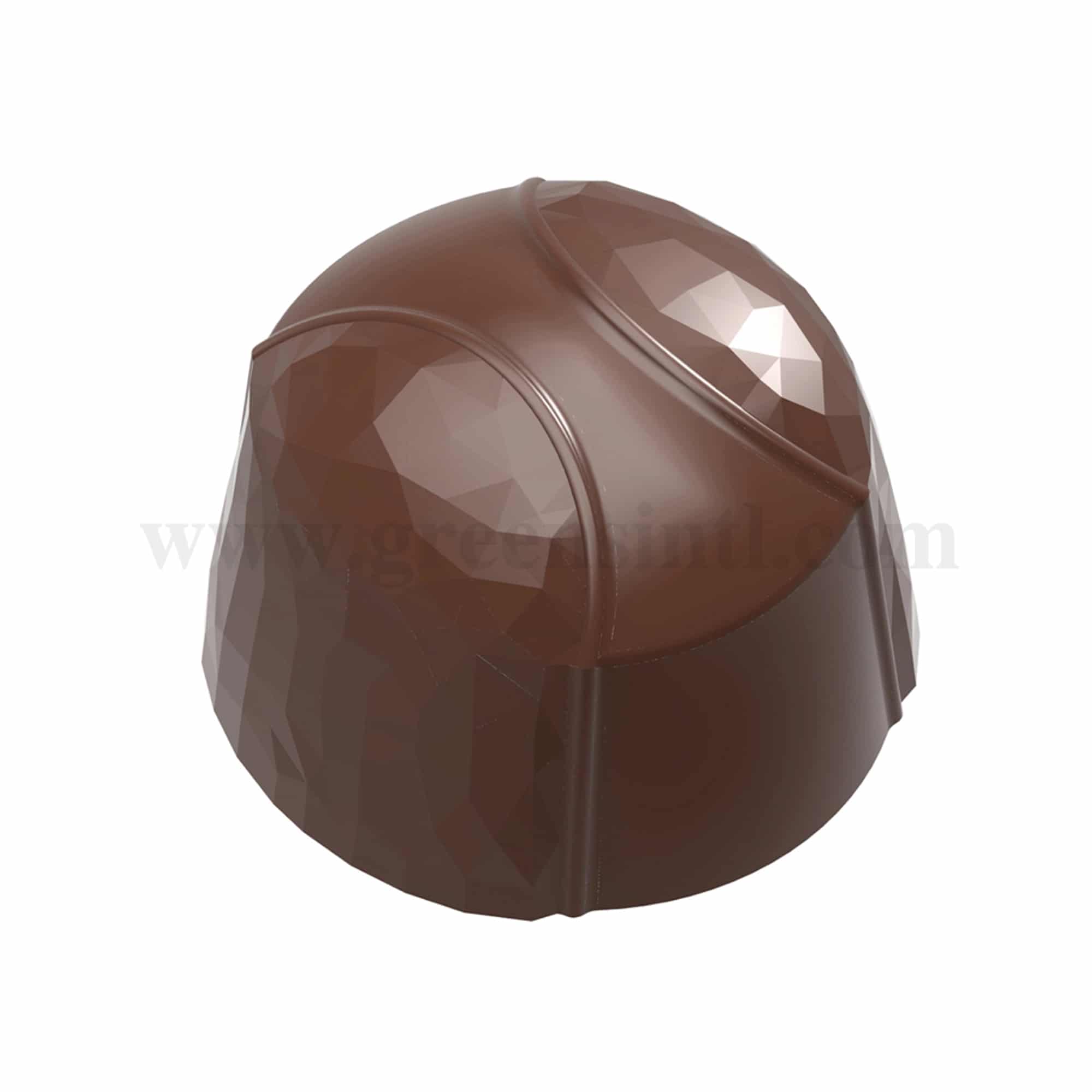CHOCOLATE WORLD Chocolate Mould The Duel-Paul Wagemaker 30 x 30 x h 20.5 mm