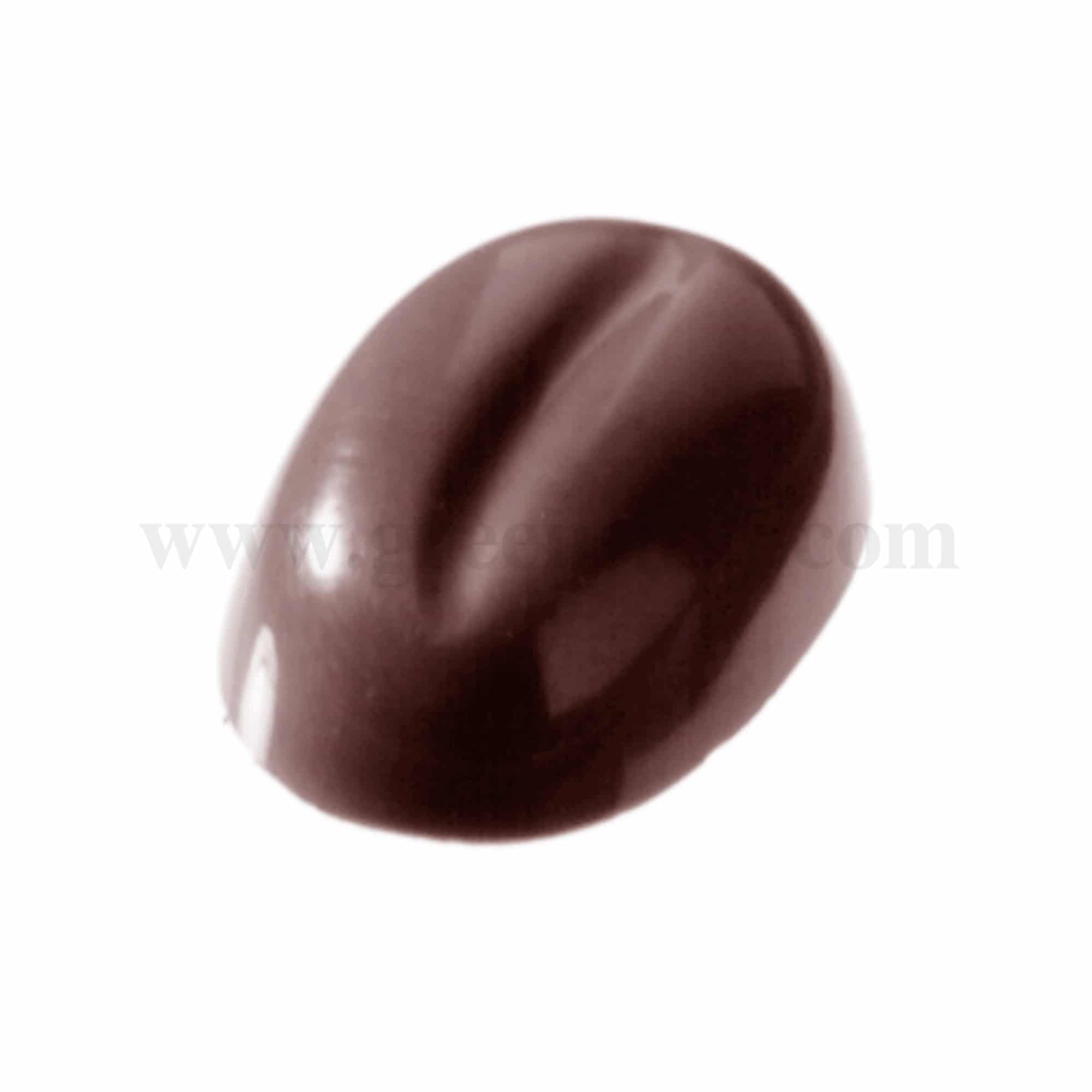 CHOCOLATE WORLD Chocolate Mould Coffee Bean 19 x 13 x h 7 mm