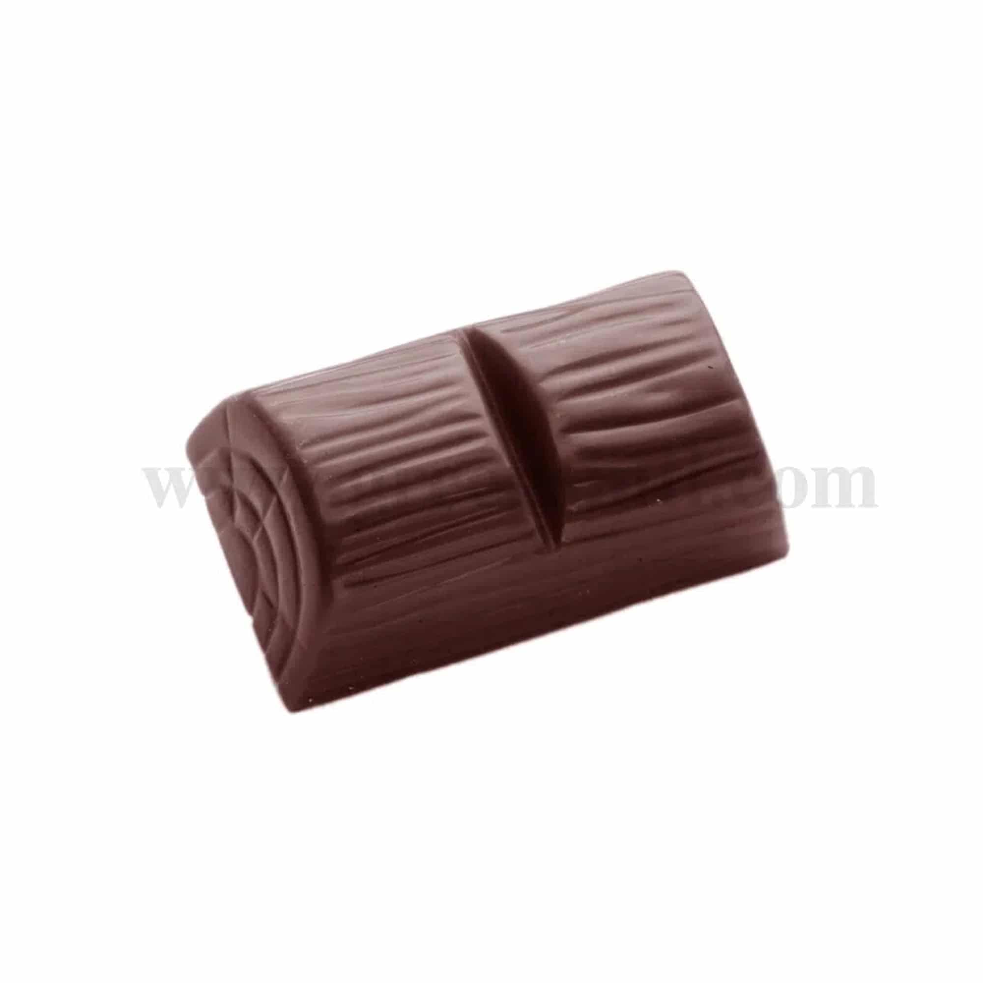 CHOCOLATE WORLD Chocolate Mould Tree Trunk 49 x 28 x h 15 mm