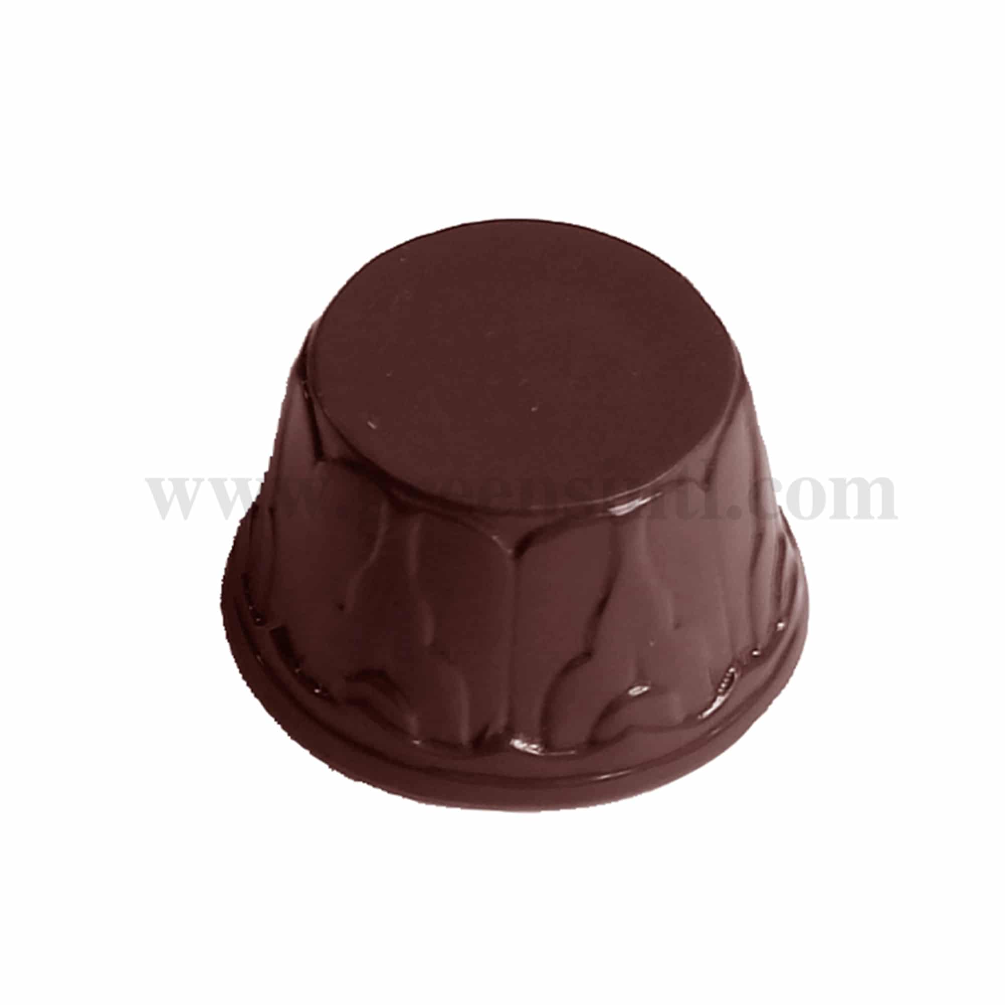 CHOCOLATE WORLD Chocolate Mould Cuvette 30 x 30 x h 17 mm