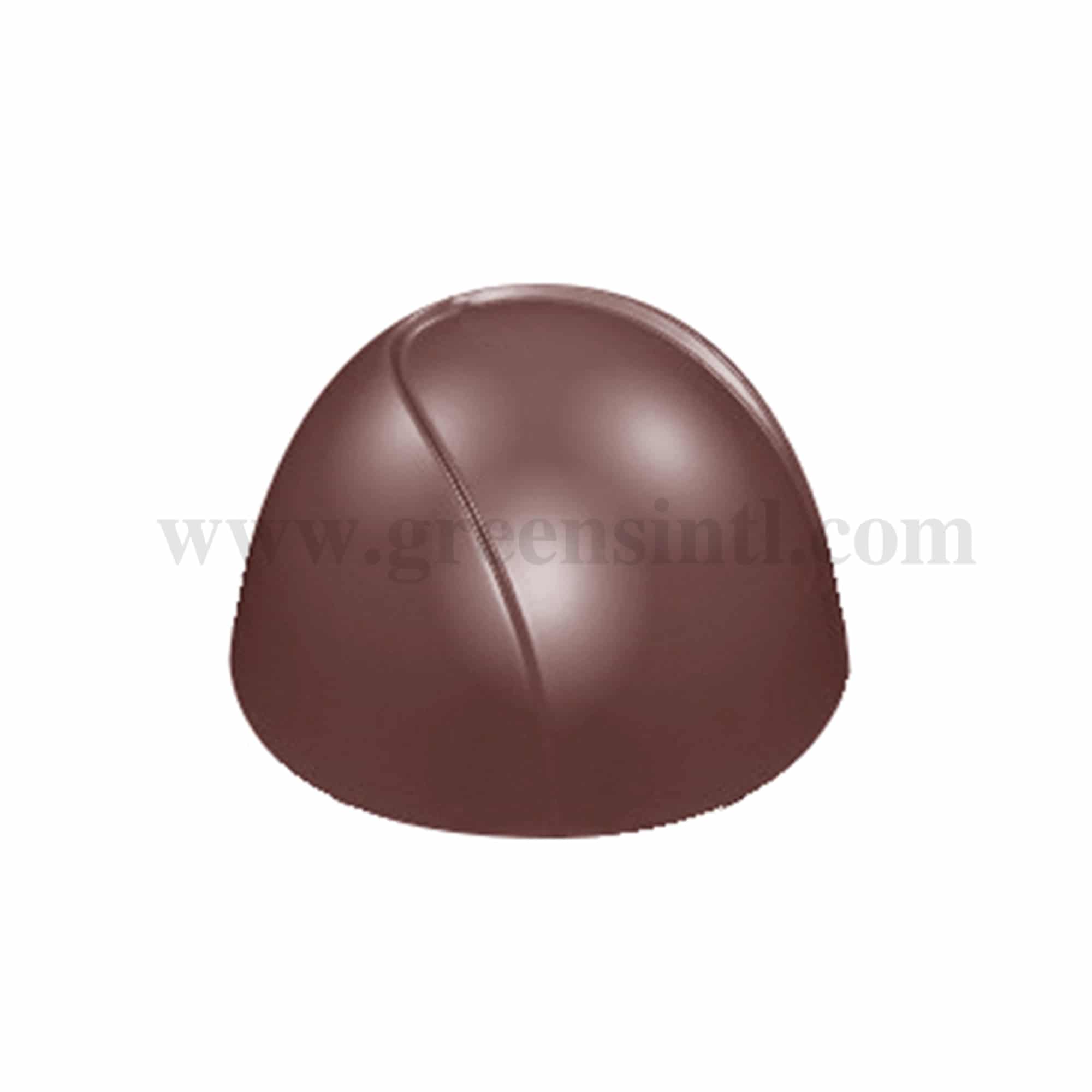 CHOCOLATE WORLD Chocolate Mould Modern Rounded 25.55 x 25.55 x h 15.54 mm
