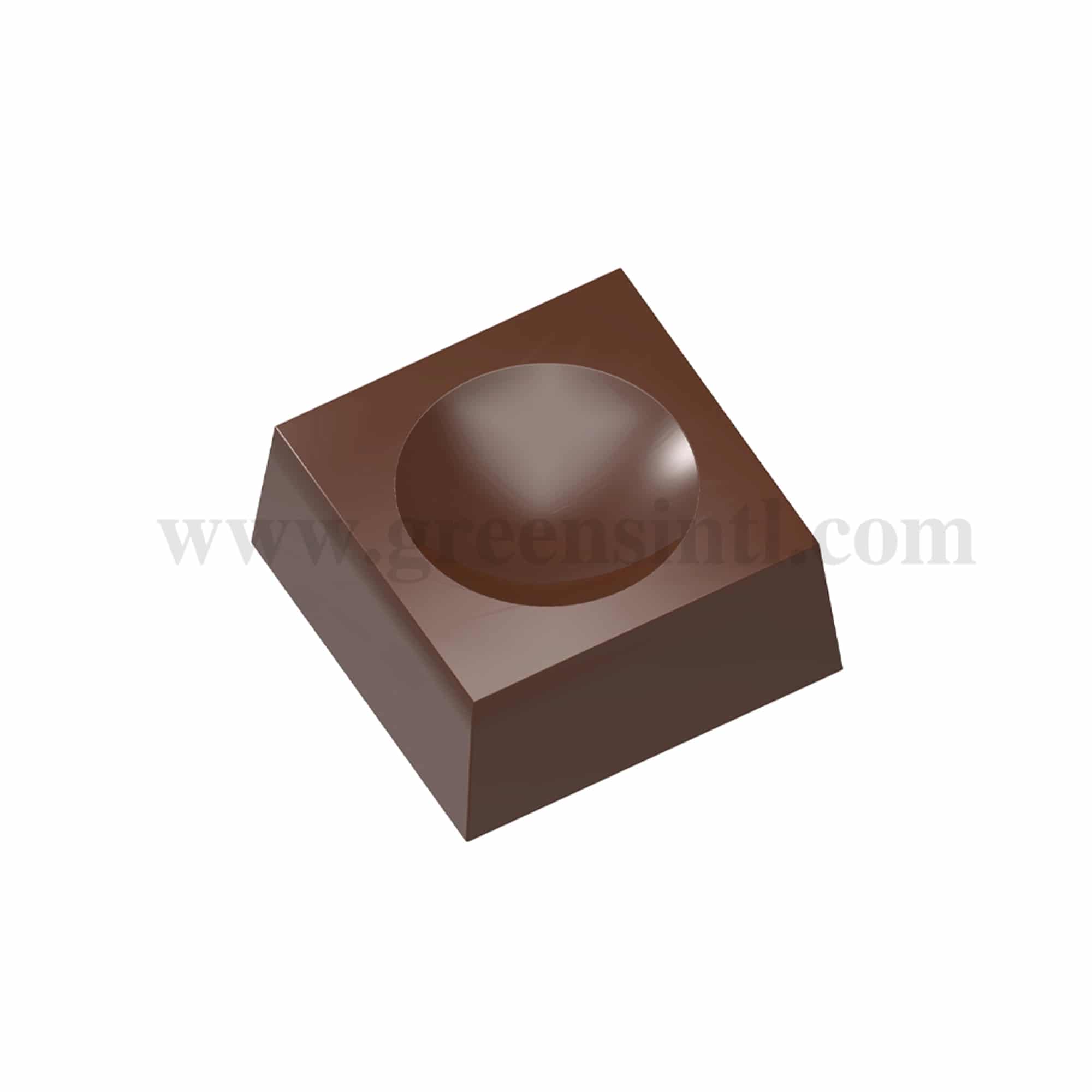 CHOCOLATE WORLD Chocolate Mould Foot Globe 43 x 43 x h 20 mm