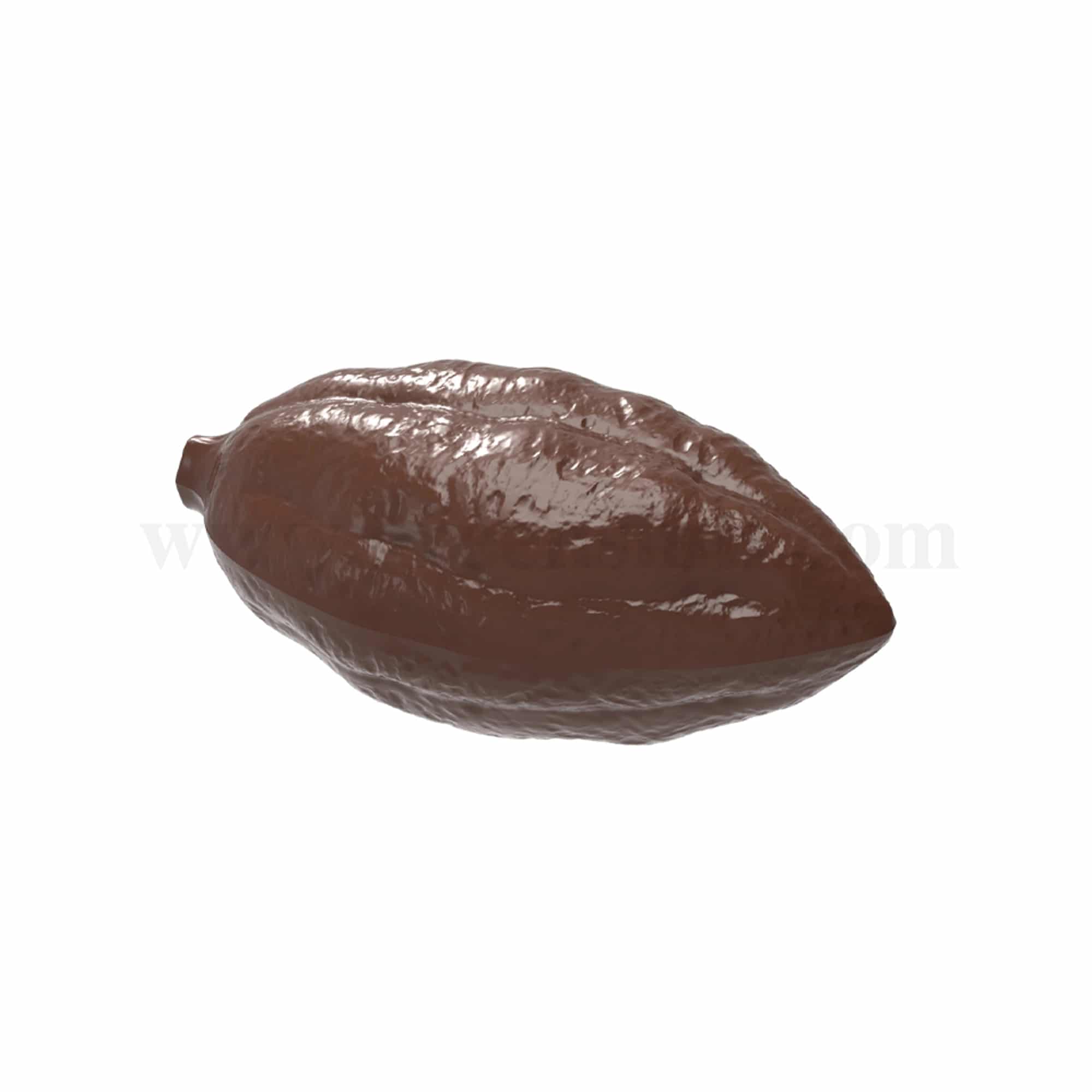 CHOCOLATE WORLD Chocolate Mould Cocoa Bean without Stem 44.5 x 23 x h 10mm