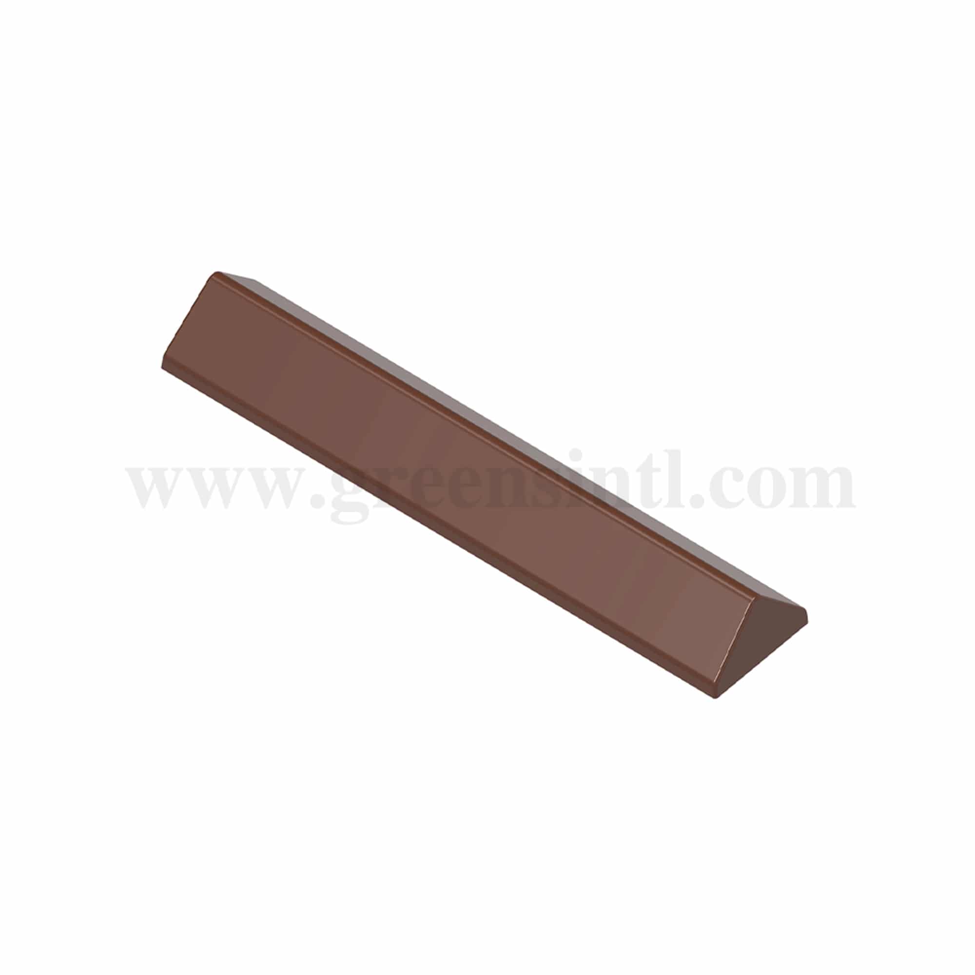 CHOCOLATE WORLD Chocolate Mould Half Bar-Juliana Badaro 99.5 x 19.5 x h 11.5 mm