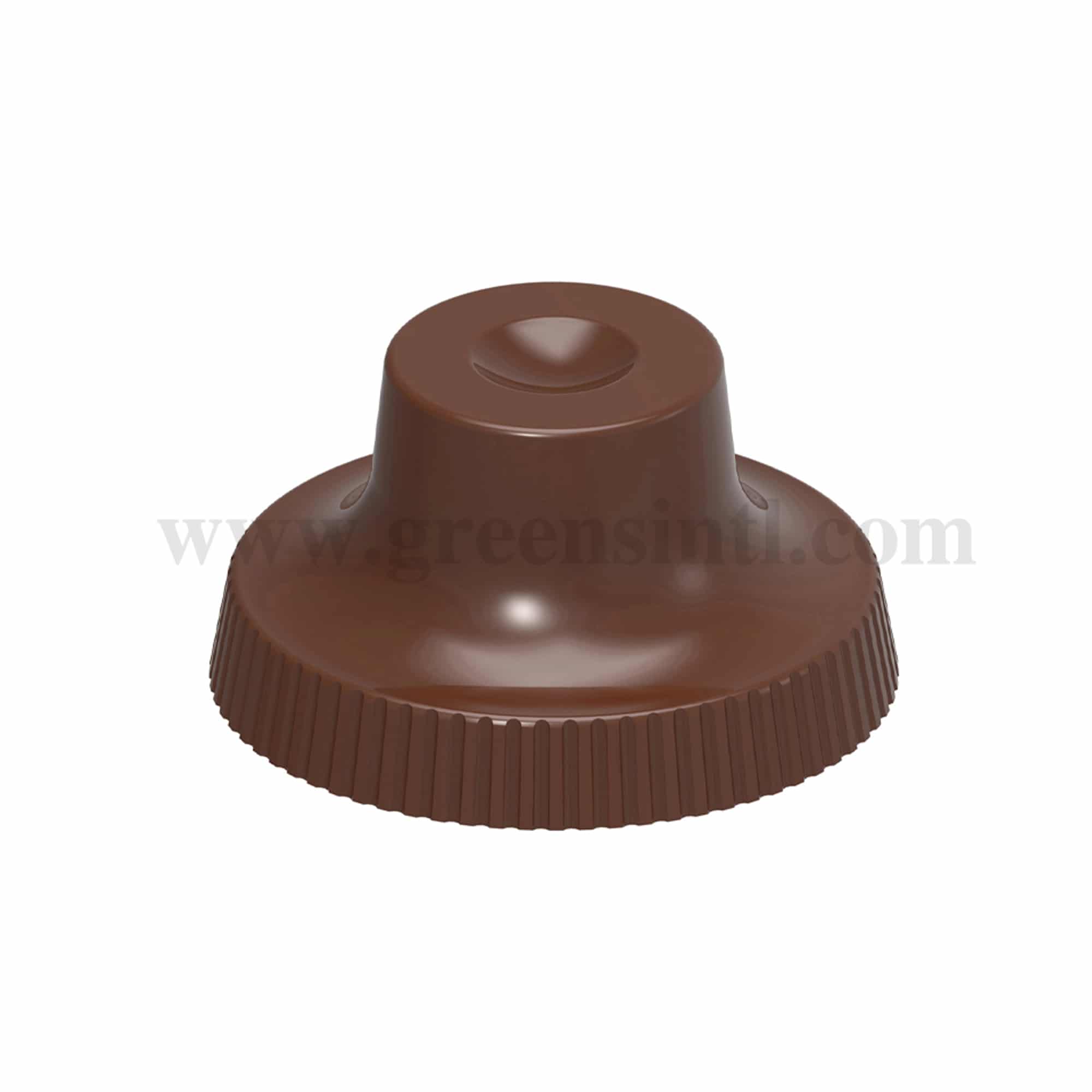 CHOCOLATE WORLD Chocolate Mould Christmas Ball Pendant 16 x 16 x h 8.5mm