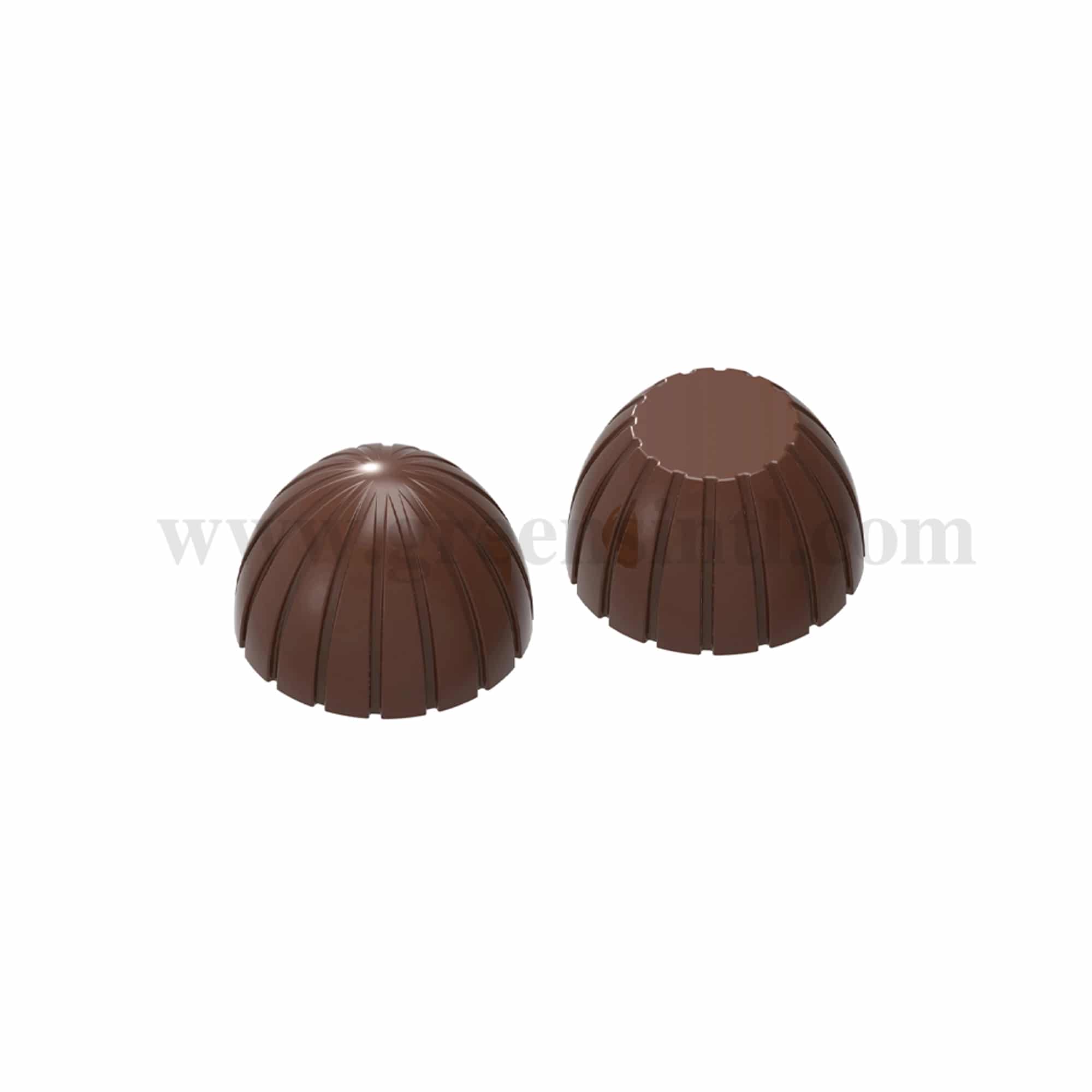 CHOCOLATE WORLD Chocolate Mould Coconut 23 x 23 x h 29 mm