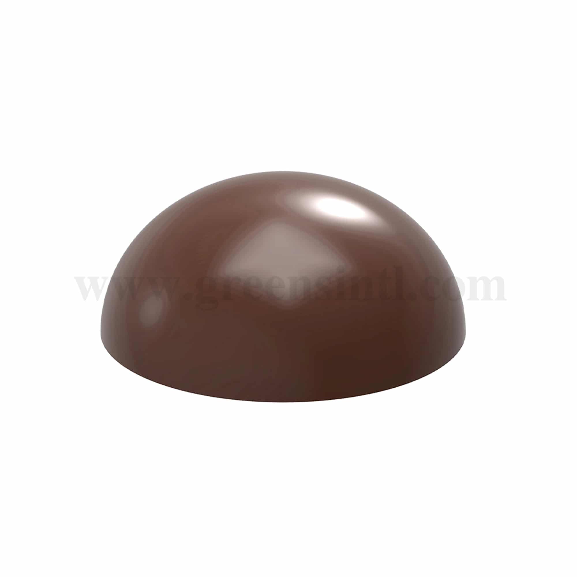 CHOCOLATE WORLD Chocolate Mould Dome 100 x 100 x h 43.5 mm