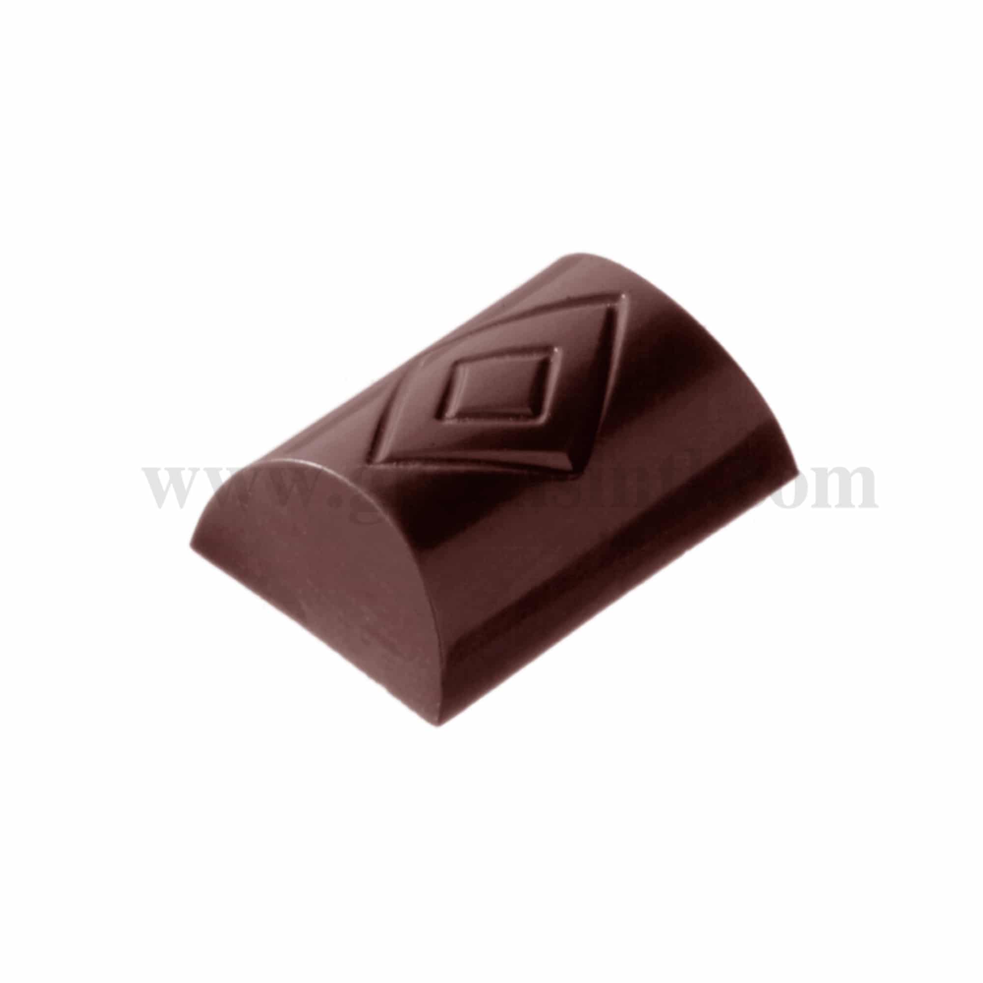 CHOCOLATE WORLD Chocolate Mould Box Diamond 29 x 20 x h 10mm