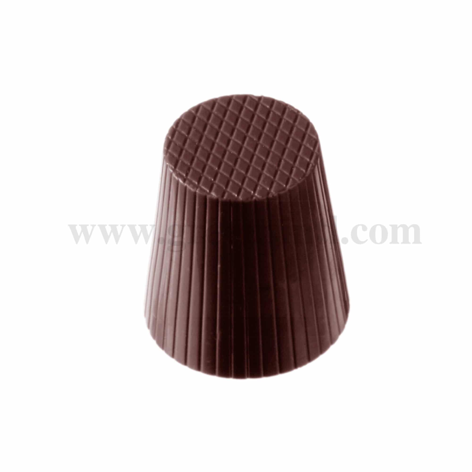 CHOCOLATE WORLD Chocolate Mould Liqueur Cup 29 x 29 x h 32 mm