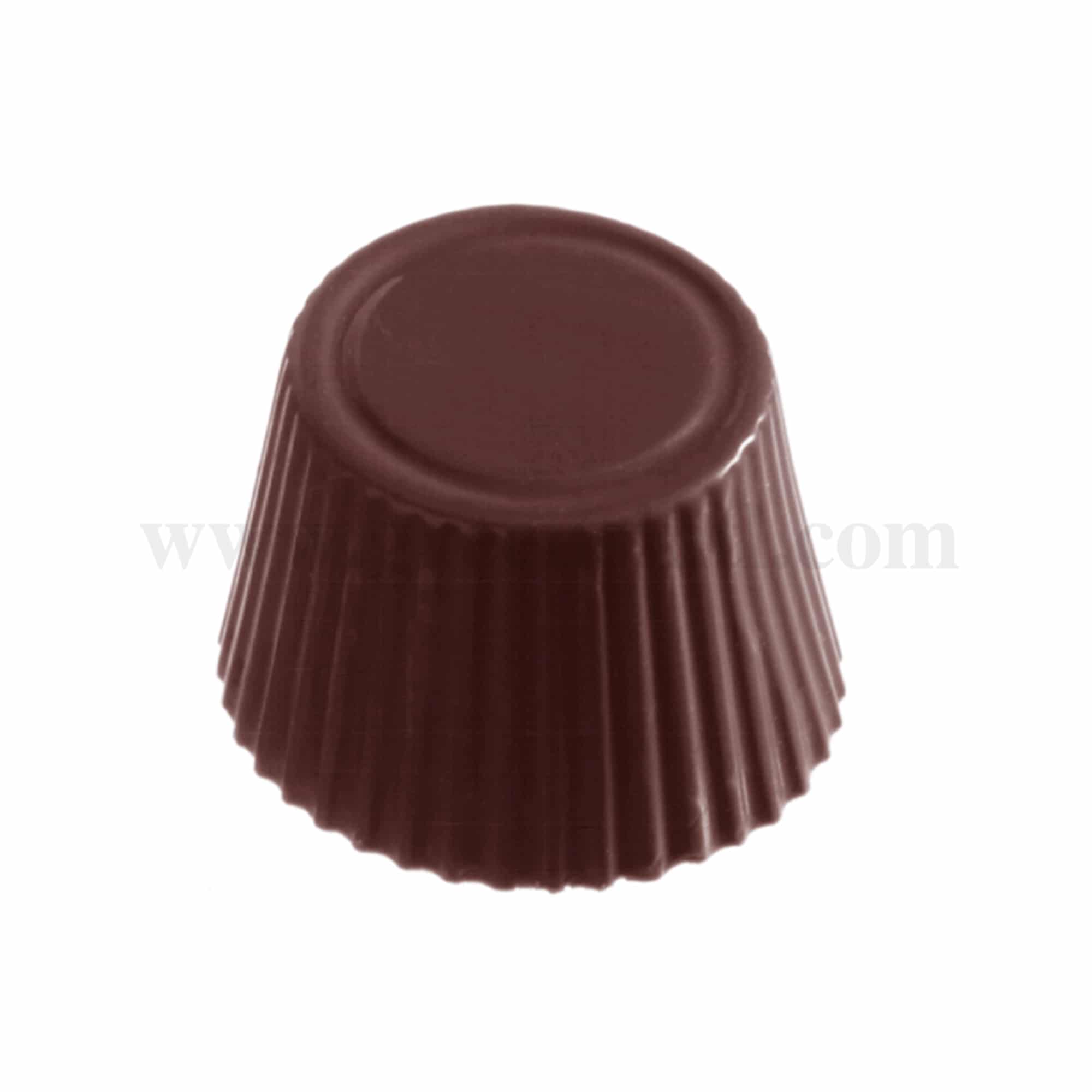 CHOCOLATE WORLD Chocolate Mould Cuvette Round 30 x 30 x h 19 mm