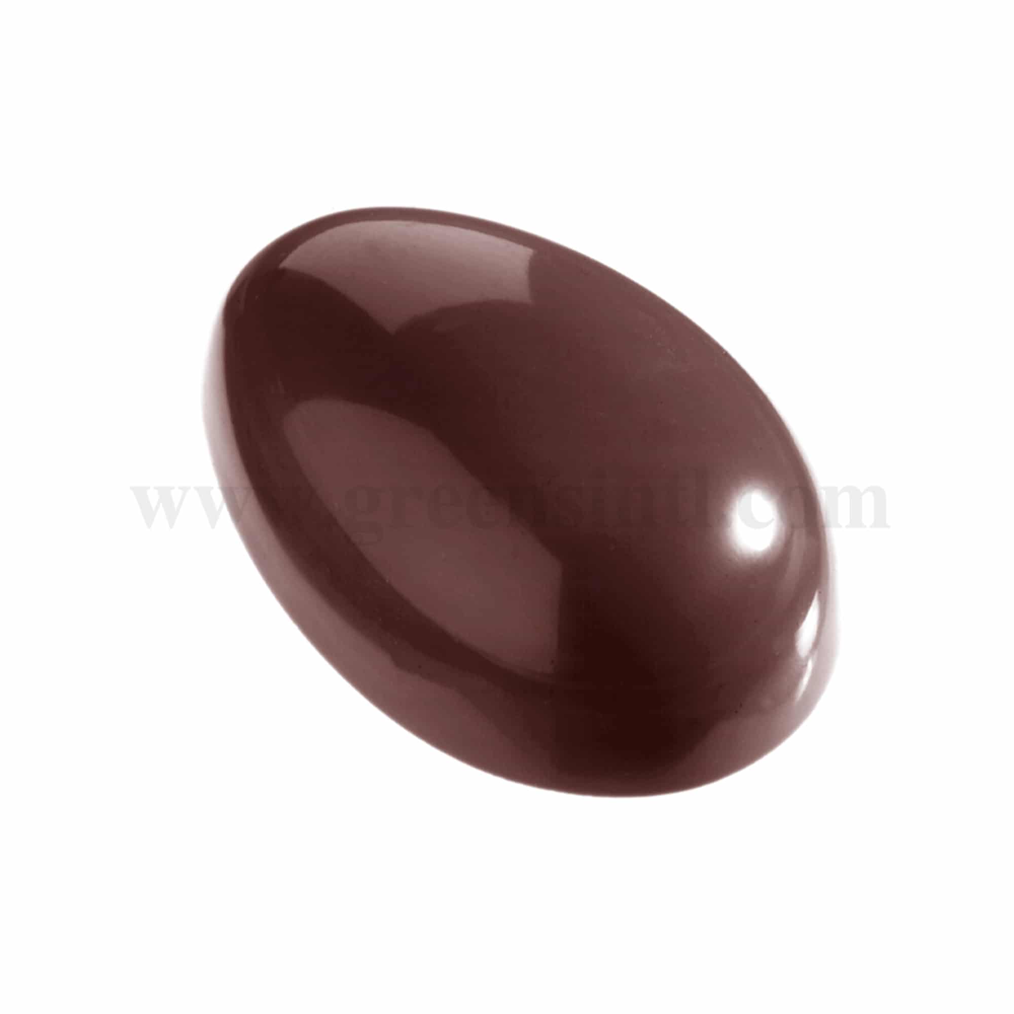 CHOCOLATE WORLD Chocolate Mould Egg Smooth 43 x 30 x h 14 mm