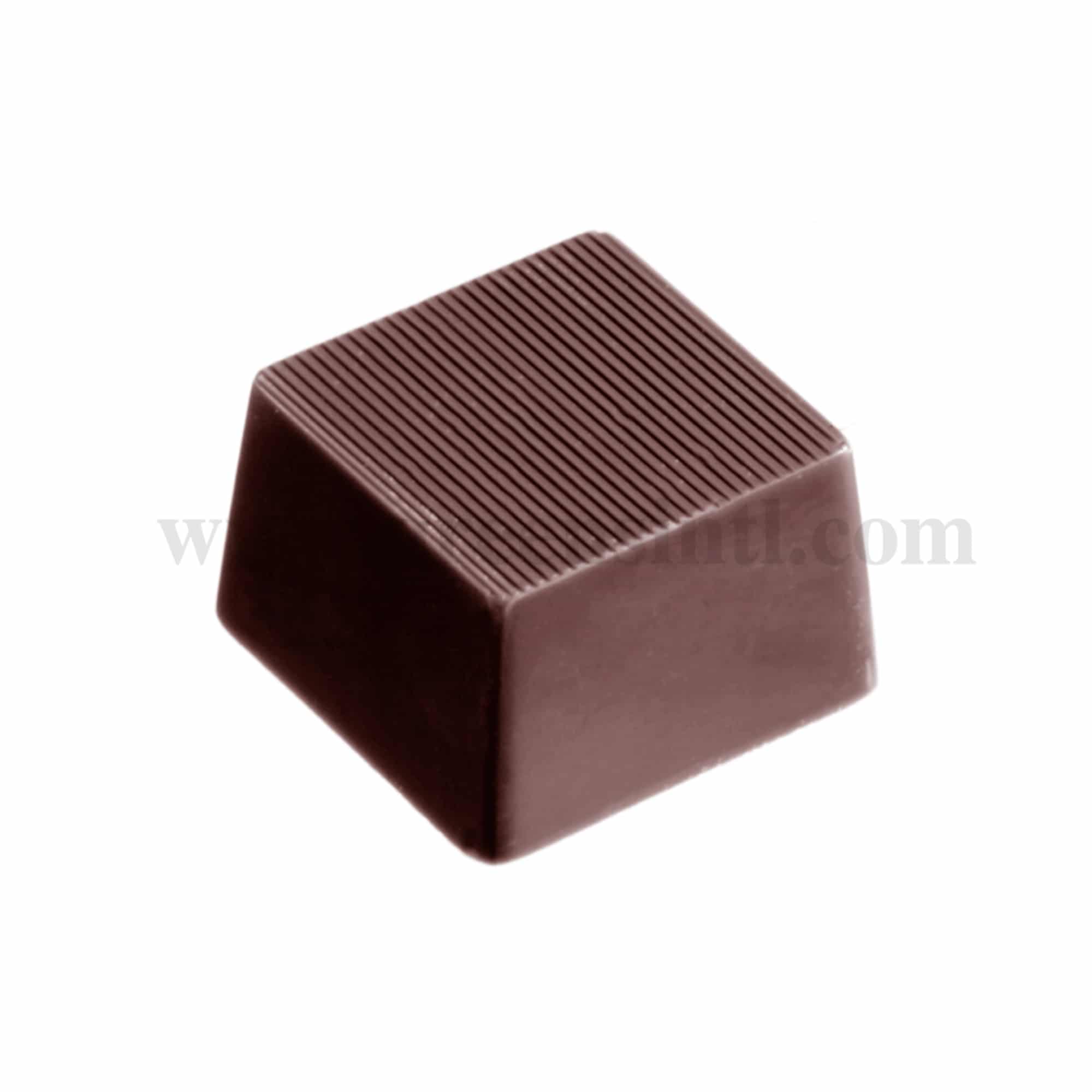 CHOCOLATE WORLD Chocolate Mould Square 32 x 32 x h 20 mm