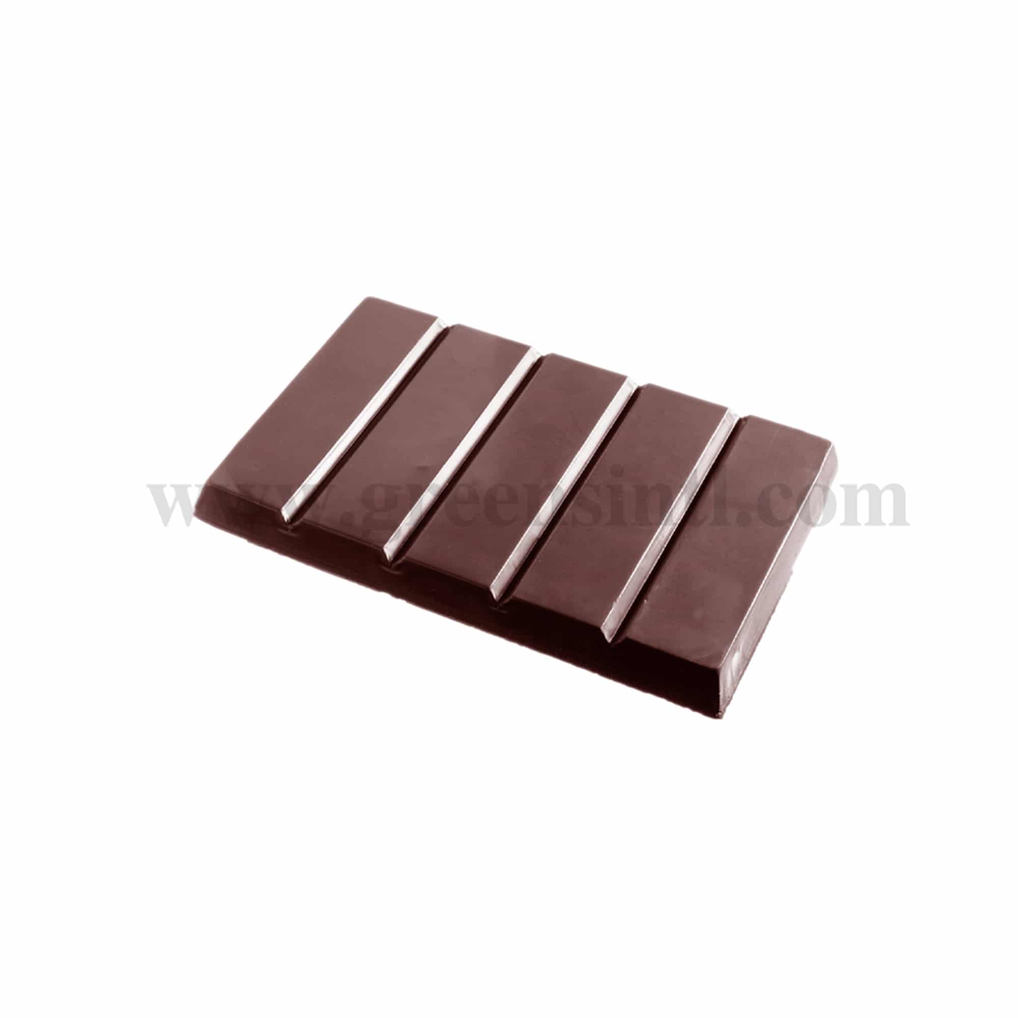 CHOCOLATE WORLD Chocolate Mould Tablet 1 Kg -258 x 167 x h 24 mm