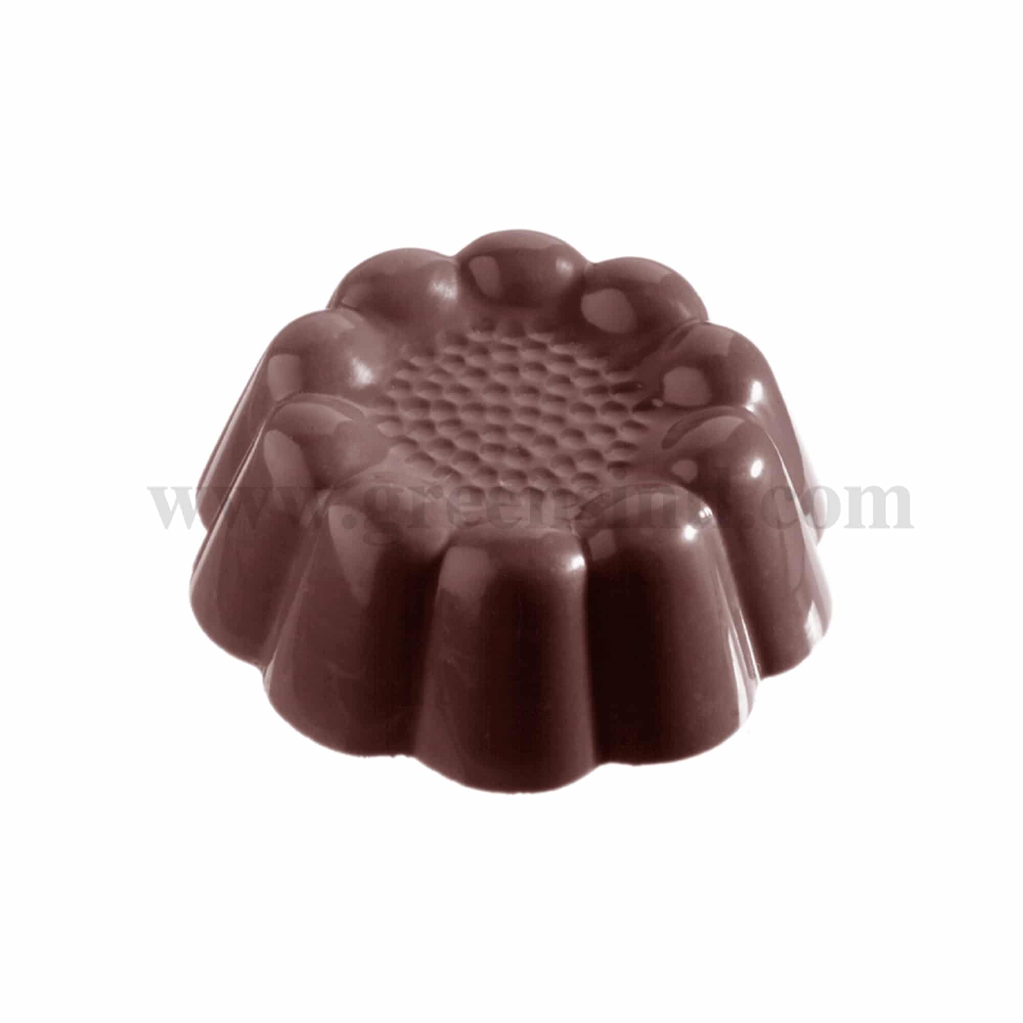 CHOCOLATE WORLD Chocolate Mould Turban 70 x 70 x h 23 mm