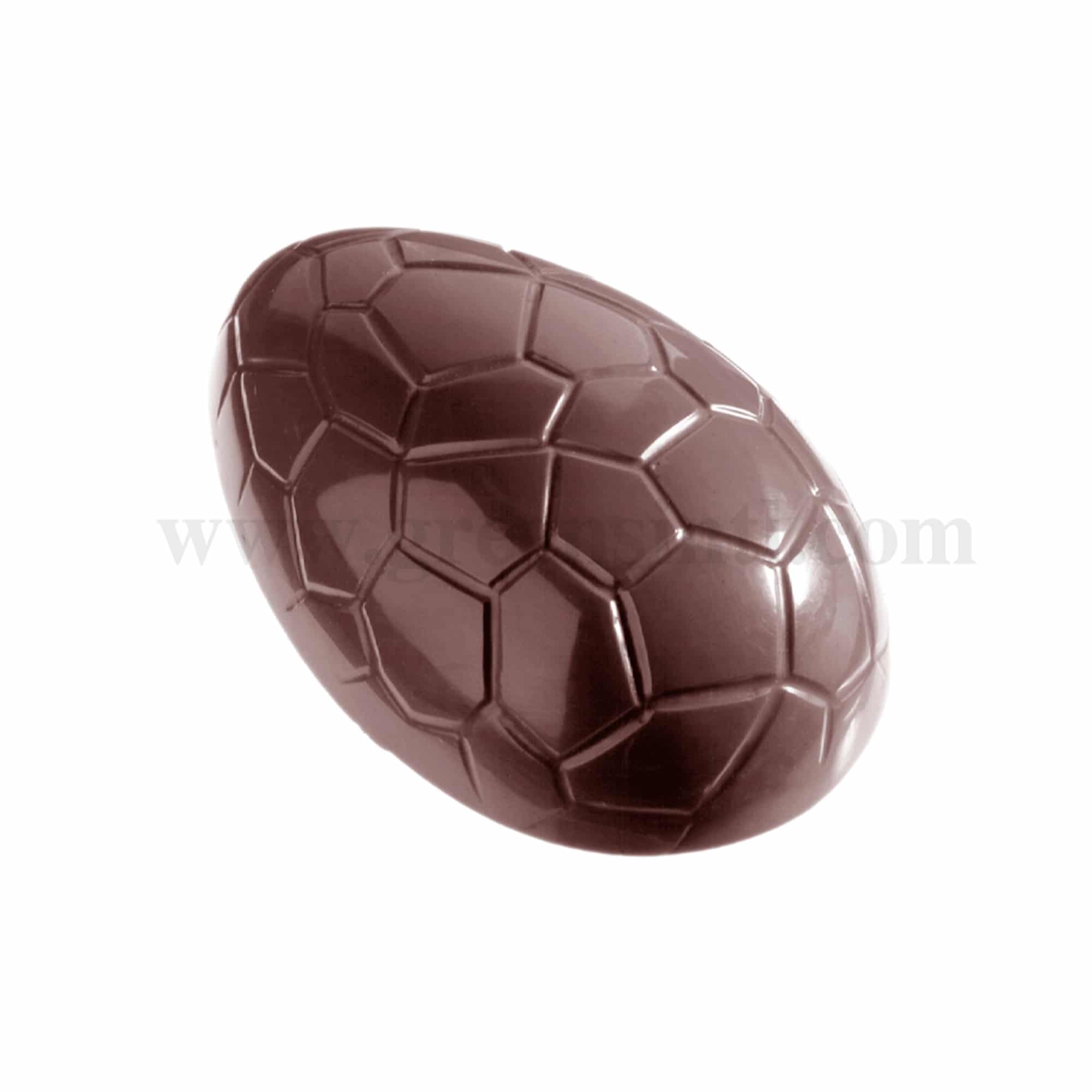 CHOCOLATE WORLD Chocolate Mould Crocodile Egg 88 x 57 x h 28 mm