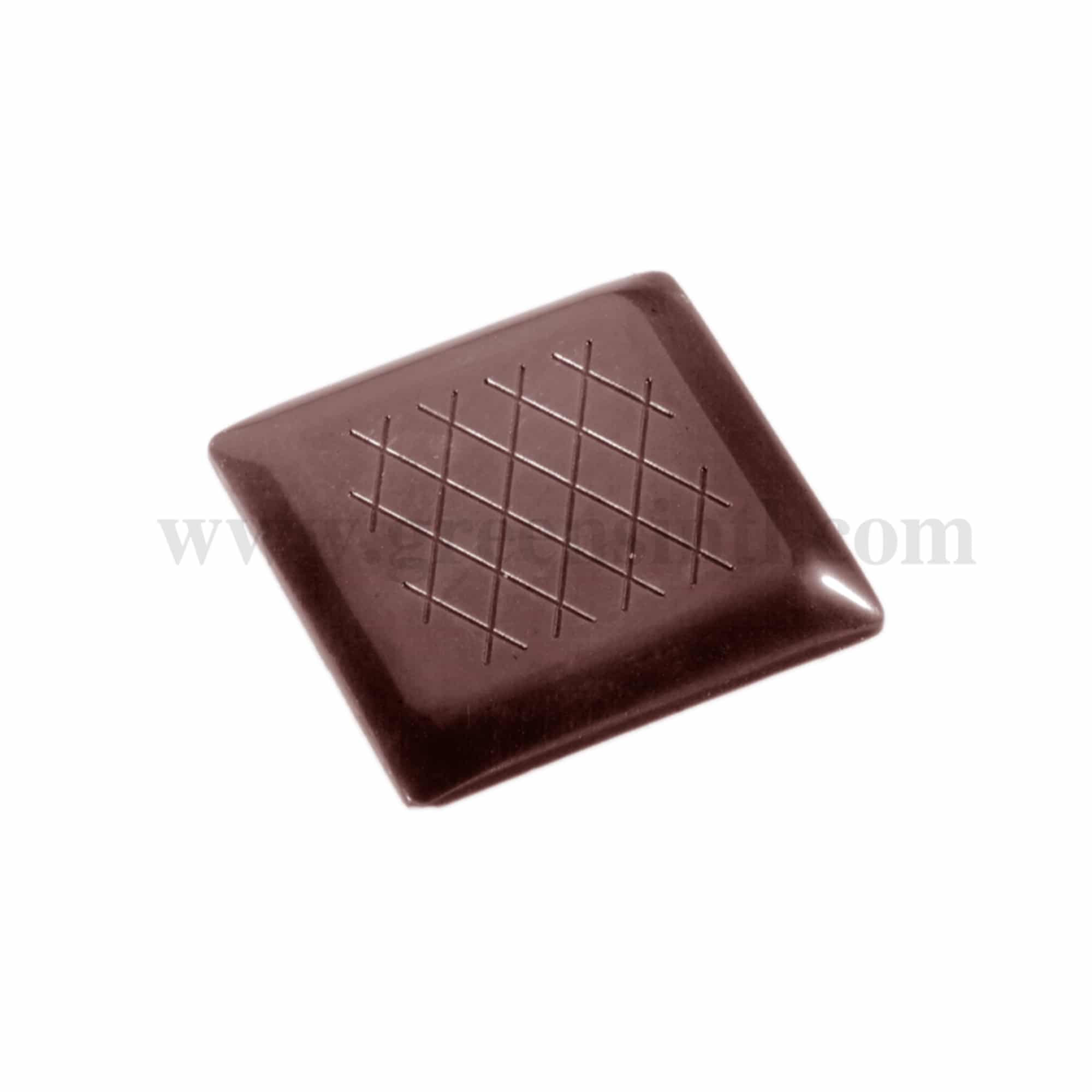 CHOCOLATE WORLD Chocolate Mould tablet Chanel 35 x 35 x h 4mm