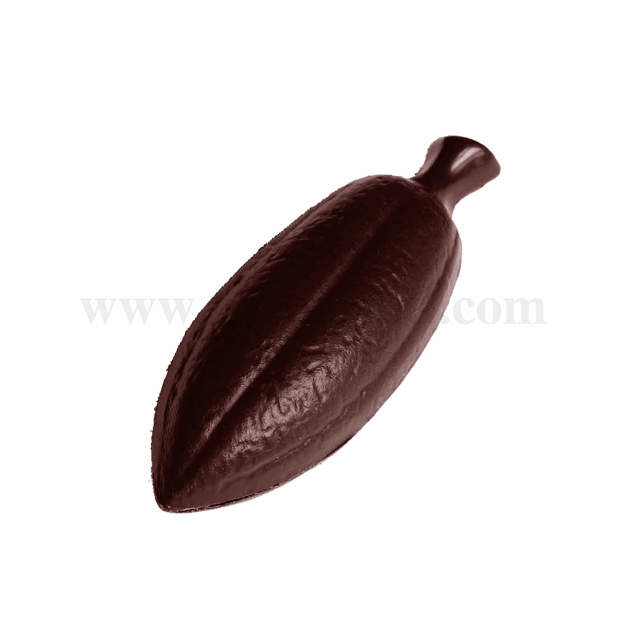 CHOCOLATE WORLD Chocolate Mould Cocoa Bean 58 x 21 x h 9mm