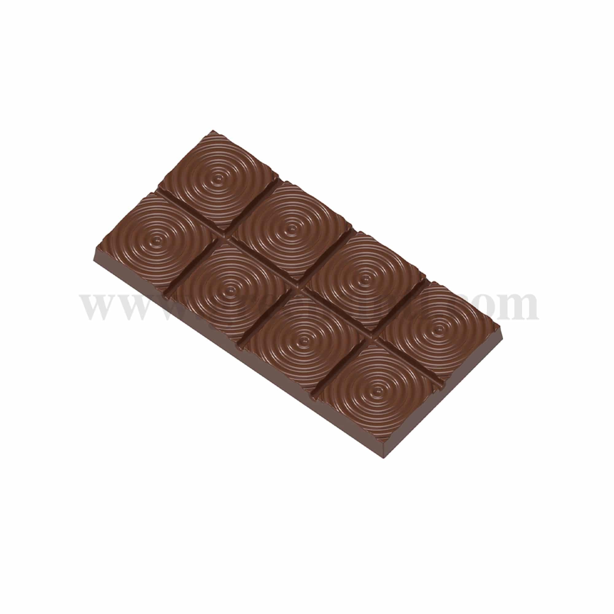 CHOCOLATE WORLD Chocolate Mould Shaped Tablet Hypnos 139.5 x 69.5 x h 10mm