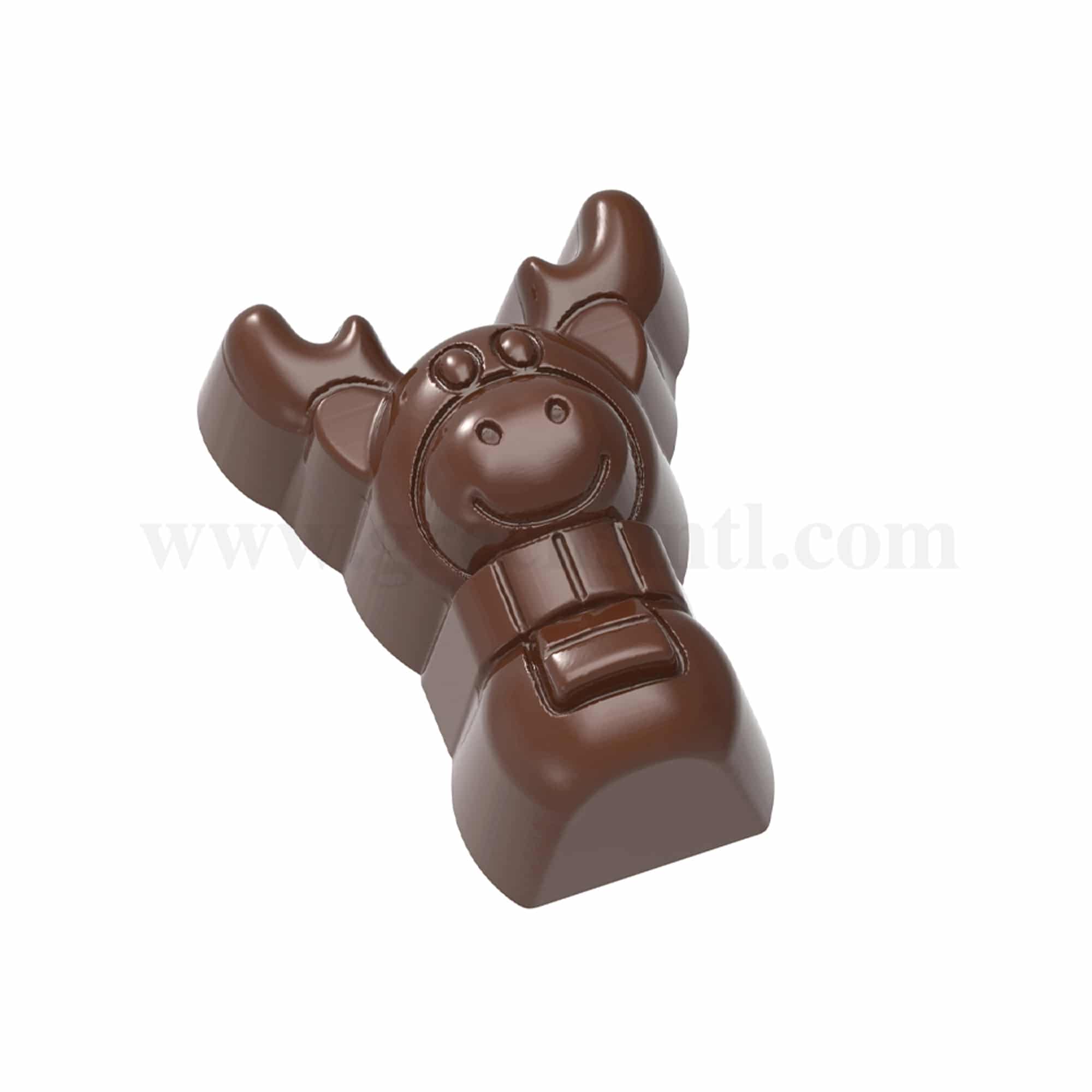 CHOCOLATE WORLD Chocolate Mould Moose 39 x 29 x h 19.5 mm
