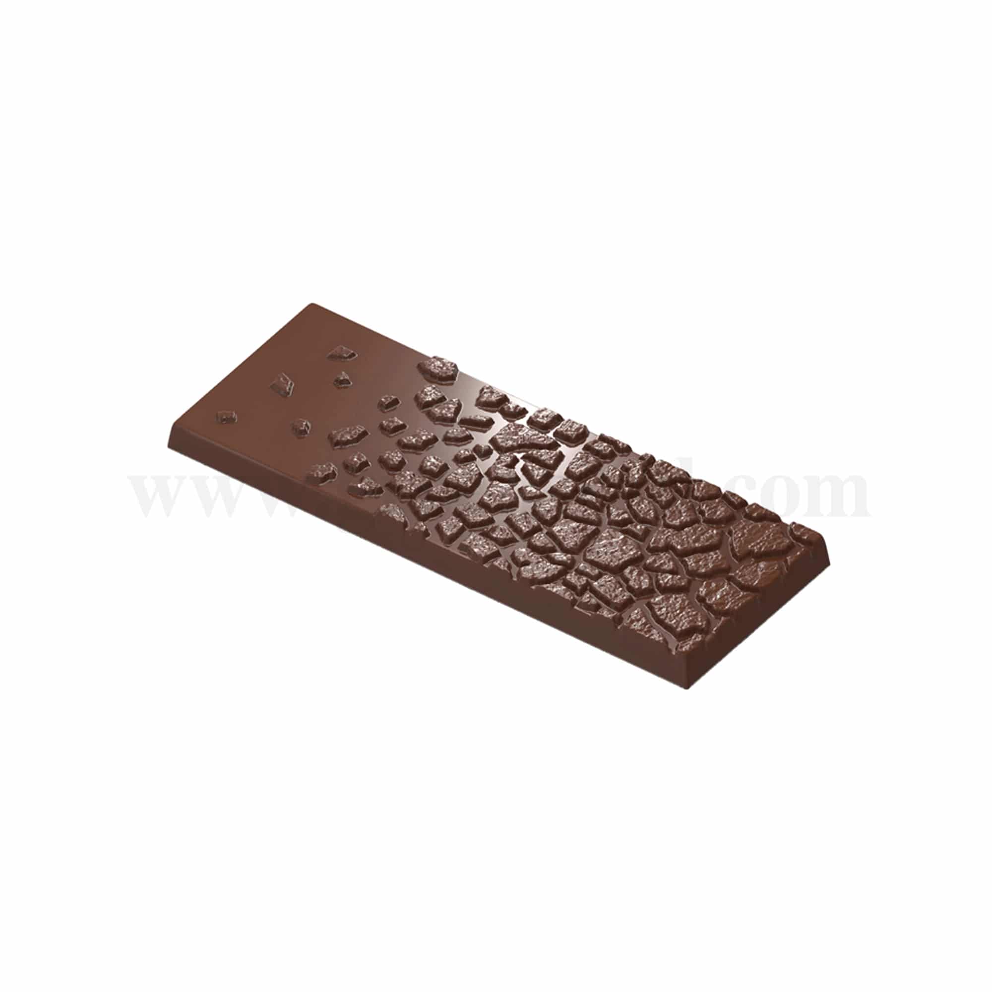 CHOCOLATE WORLD Chocolate Mould Fire Lava-Seb Petterson 150 x 56.5 x h 10mm