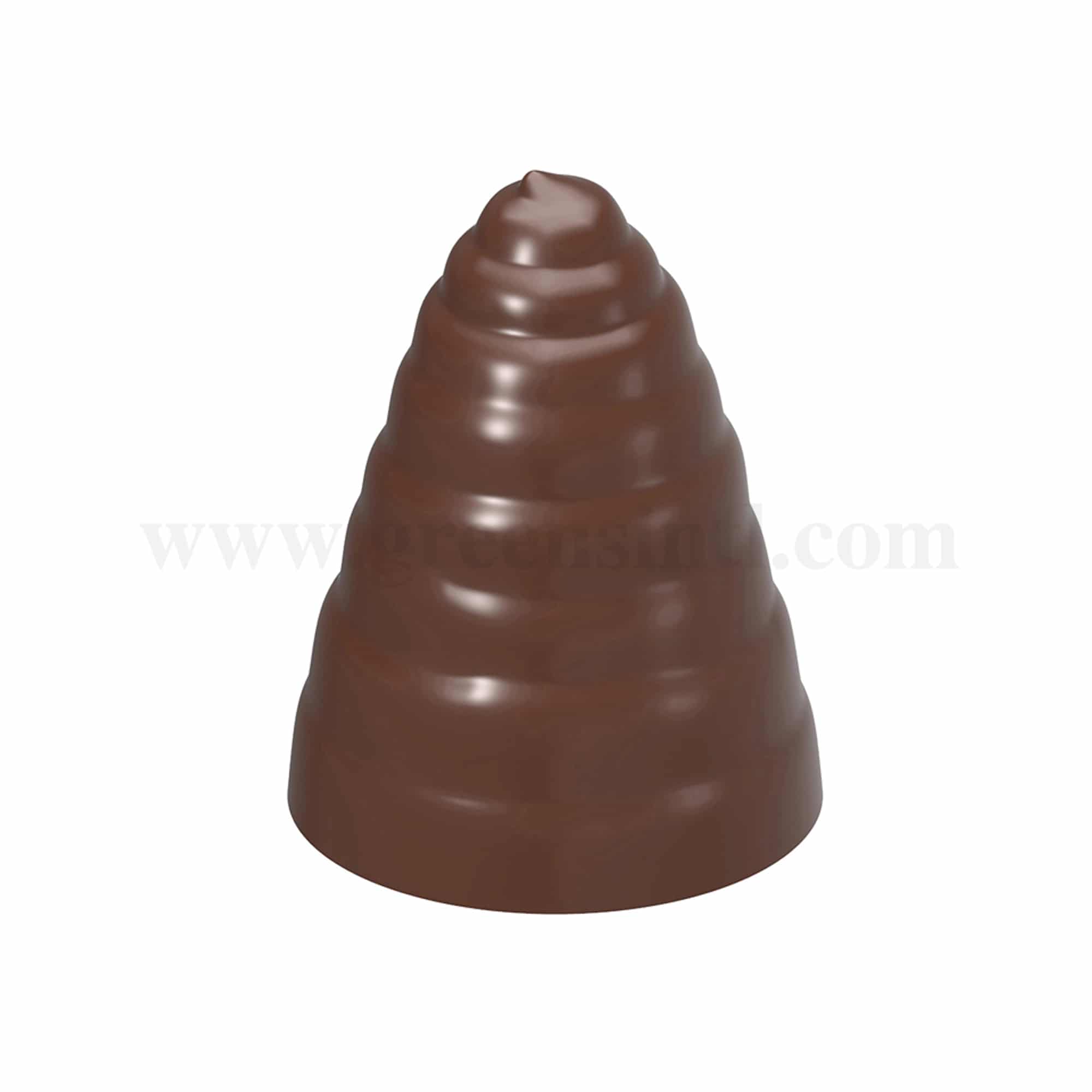 CHOCOLATE WORLD Chocolate Mould Flodboller 50 x 50 x h 64 mm