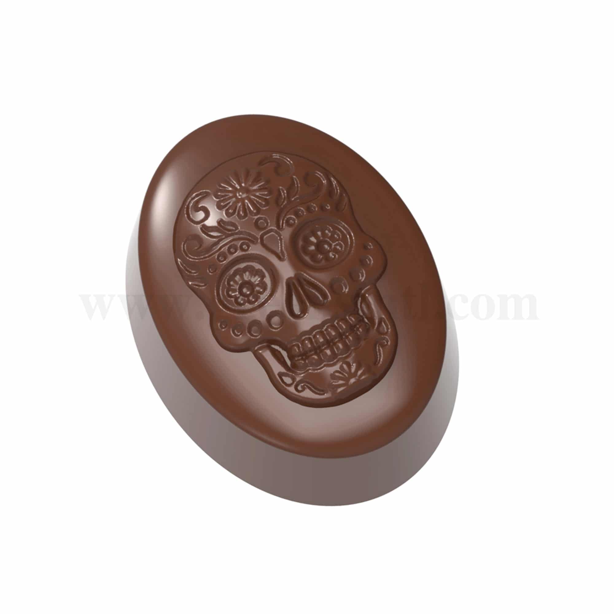 CHOCOLATE WORLD Chocolate Mould Day of the Dead 35 x 26 x h 15 mm