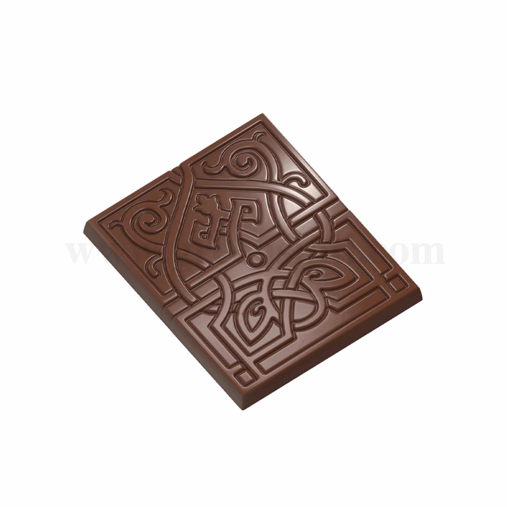 CHOCOLATE WORLD Chocolate Mould Karak oriental Design 50 x 41 x h 4mm