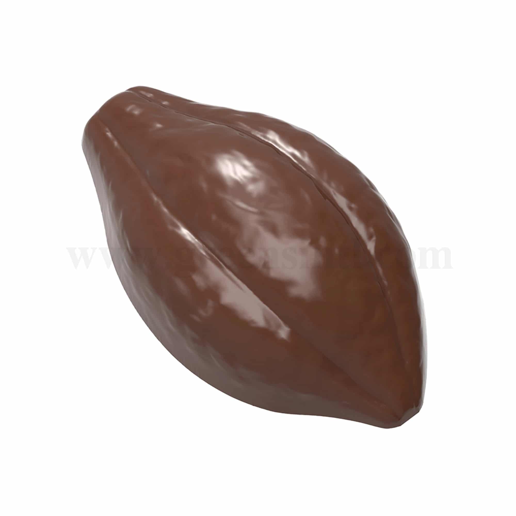 CHOCOLATE WORLD Chocolate Mould Cocoa Bean 30.5 x 17.5 x h 9mm