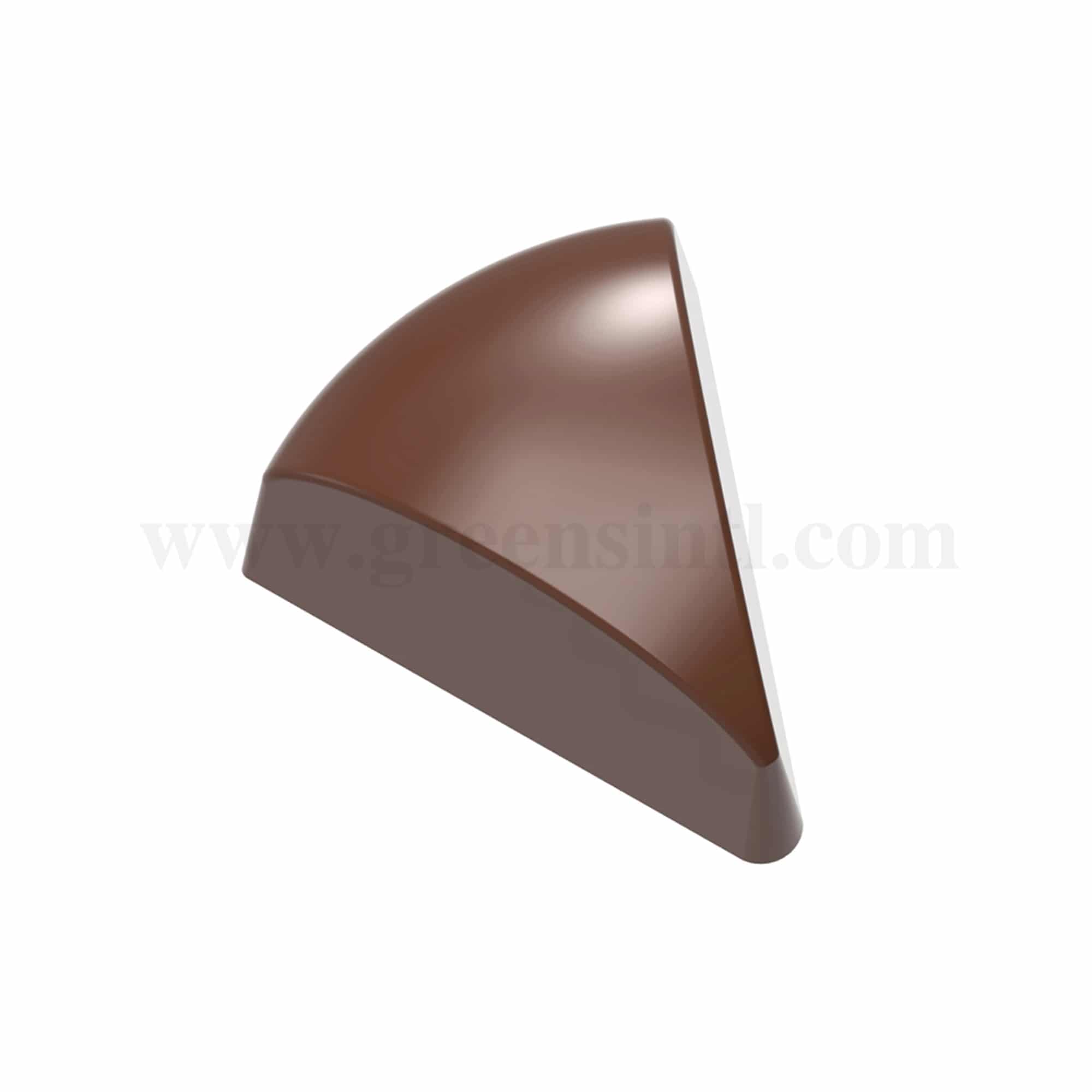 CHOCOLATE WORLD Chocolate Mould Cake Slice 34.5 x 29 x h 18 mm
