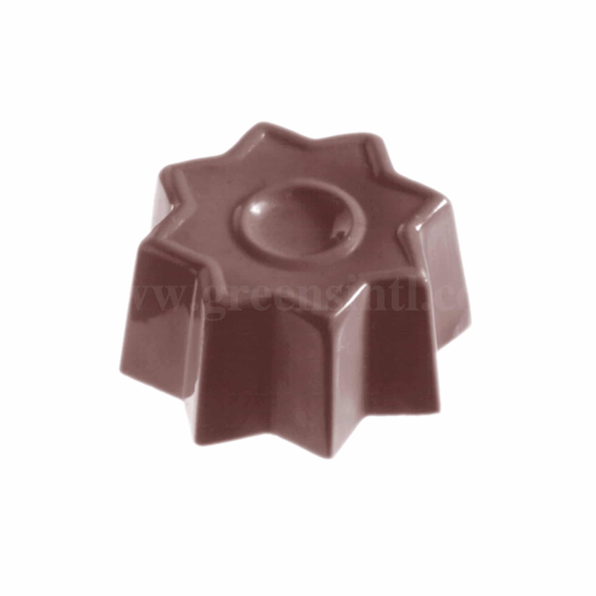 CHOCOLATE WORLD Chocolate Mould Star 31 x 31 x h 16 mm