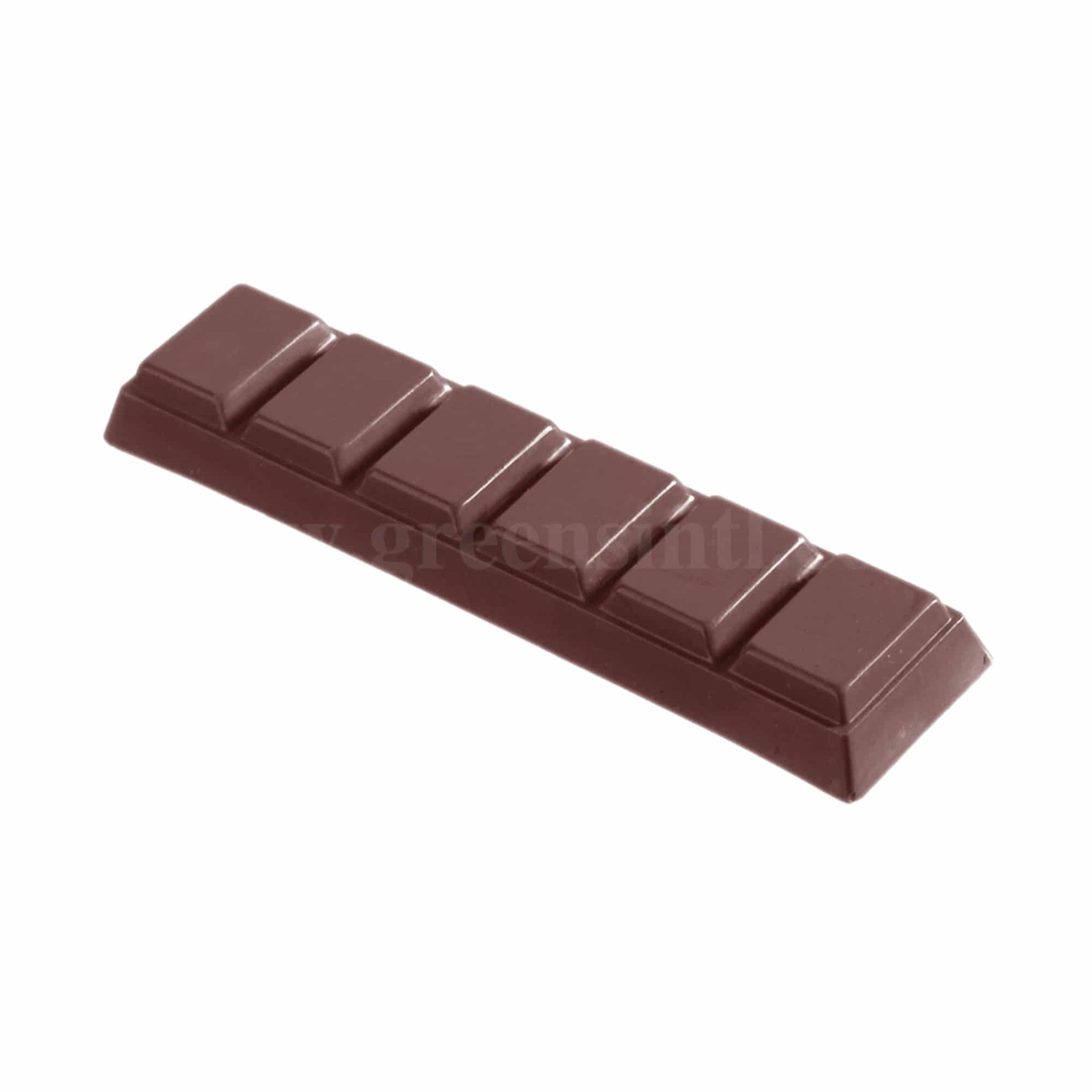 CHOCOLATE WORLD Chocolate Mould Bar 125 x 30 x h 13 mm