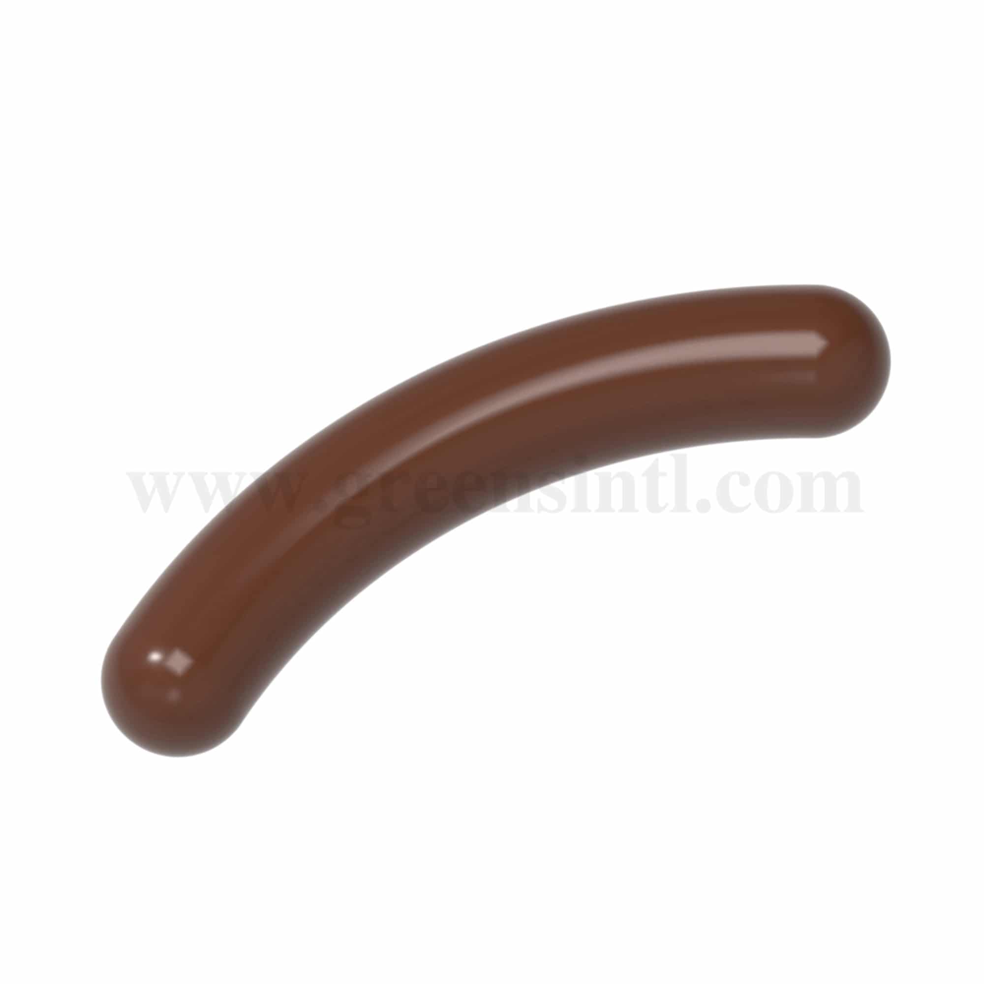 CHOCOLATE WORLD Chocolate Mould Frankurter Sausage 120 x 34 x h 10.5 mm