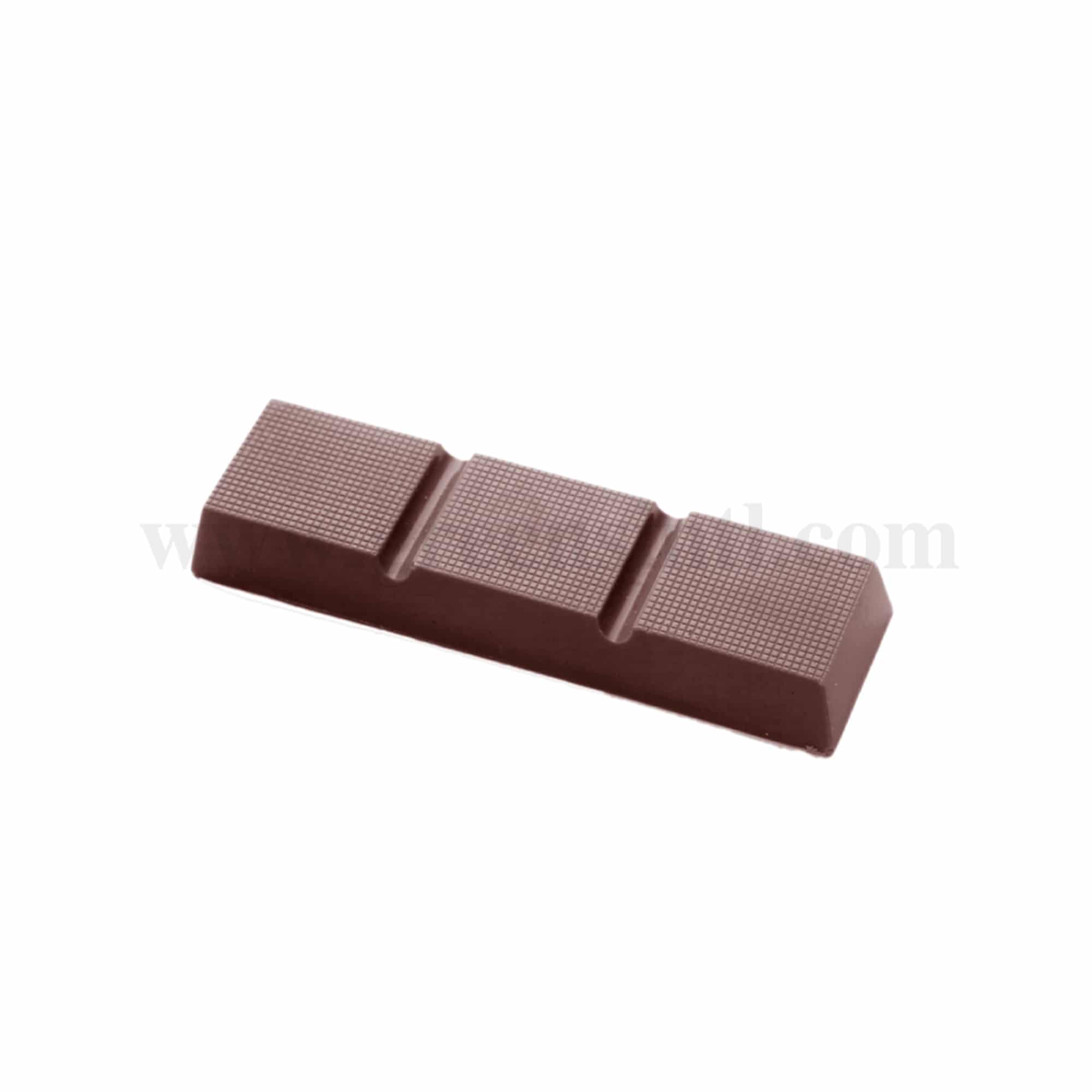 CHOCOLATE WORLD Chocolate Mould  Bar 108 x 30 x h 11 mm