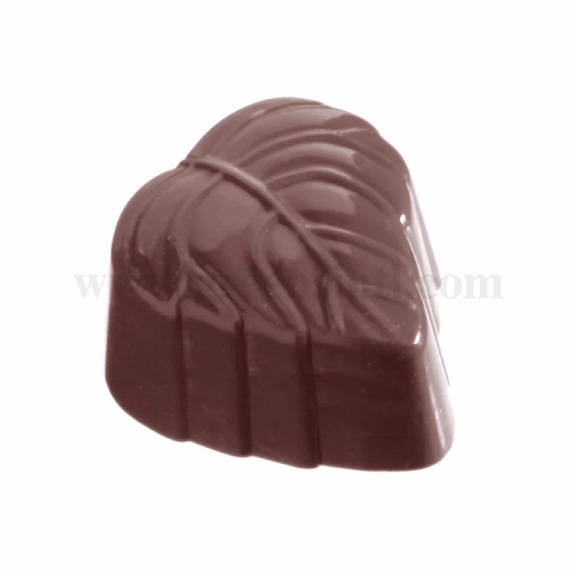 CHOCOLATE WORLD Chocolate Mould Leaf 37 x 31 x h 16 mm