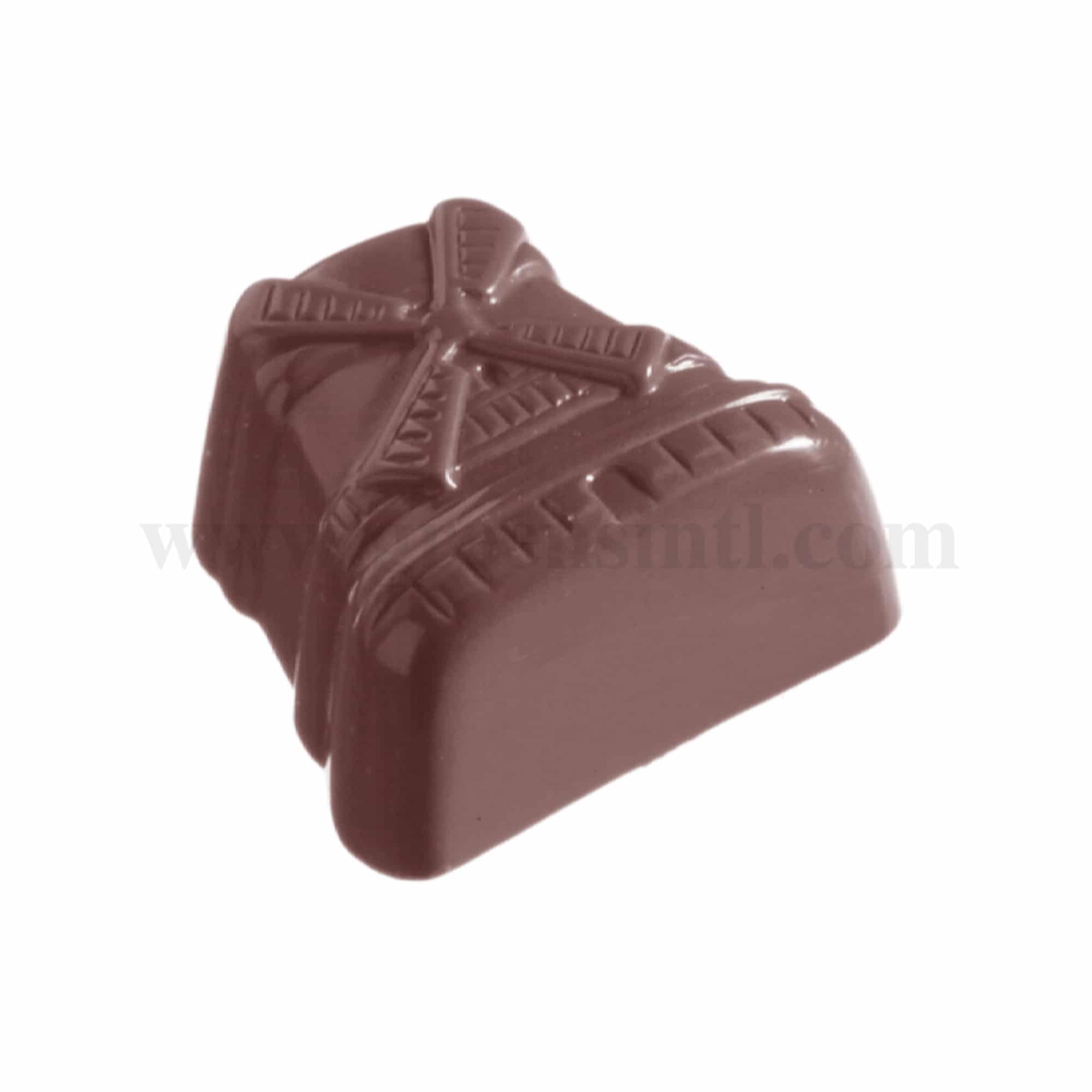 CHOCOLATE WORLD Chocolate Mould Windmill 34 x 34 x h 16 mm
